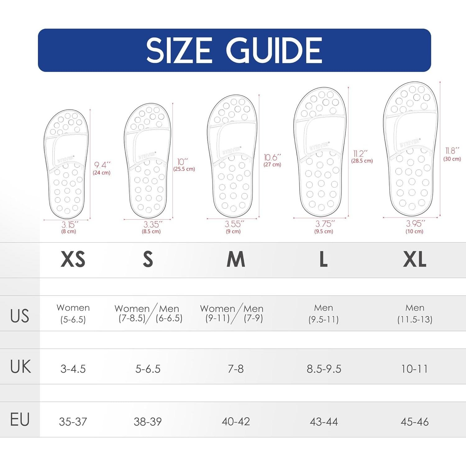 Chanclas de Masaje Terapéutico BYRIVER para Pies - Alivio Dolor