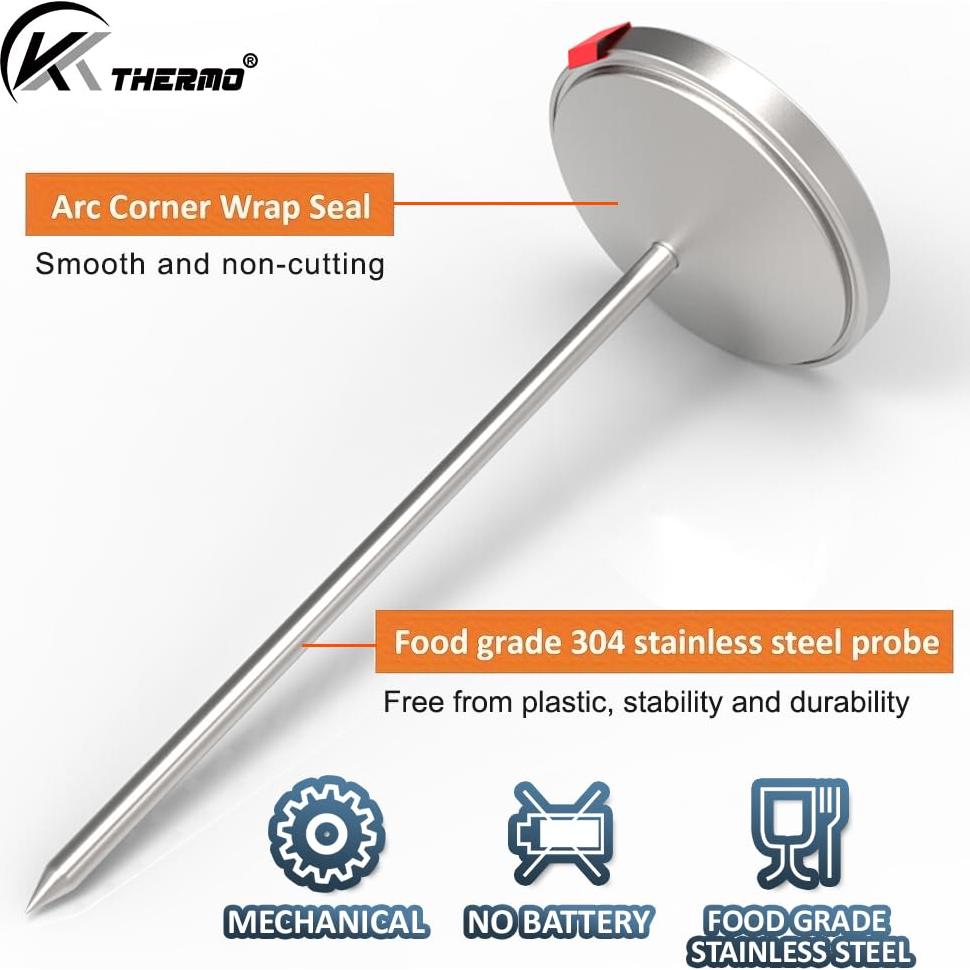 Termómetro de Carne KT THERMO - Lectura Instantánea 6.35 cm