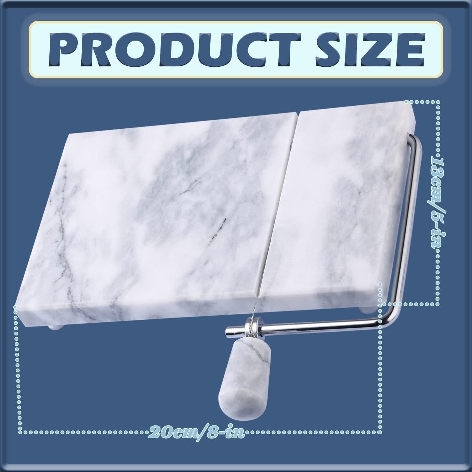 Cortador de Queso SIPARUI de Mármol 12.7x20.32 cm con Alambre