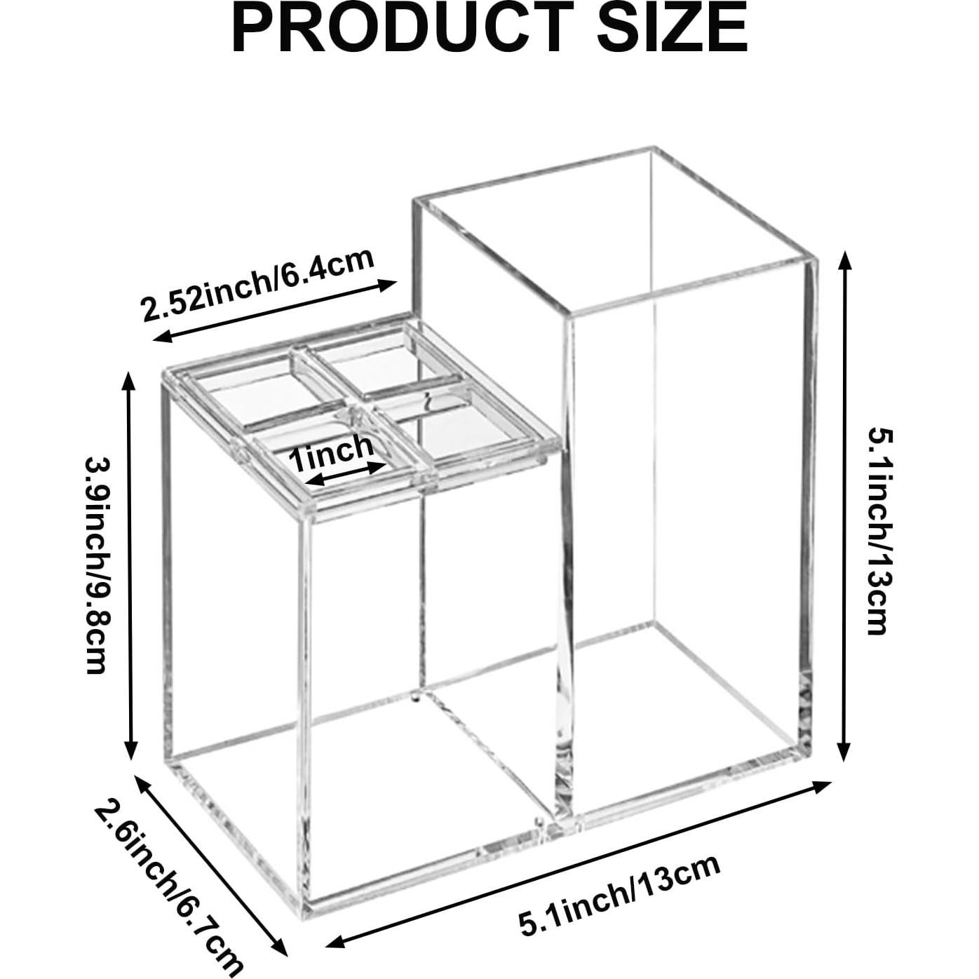 Soporte Organizador de Baño Acrílico Li-TianFeng 5 Compartimentos