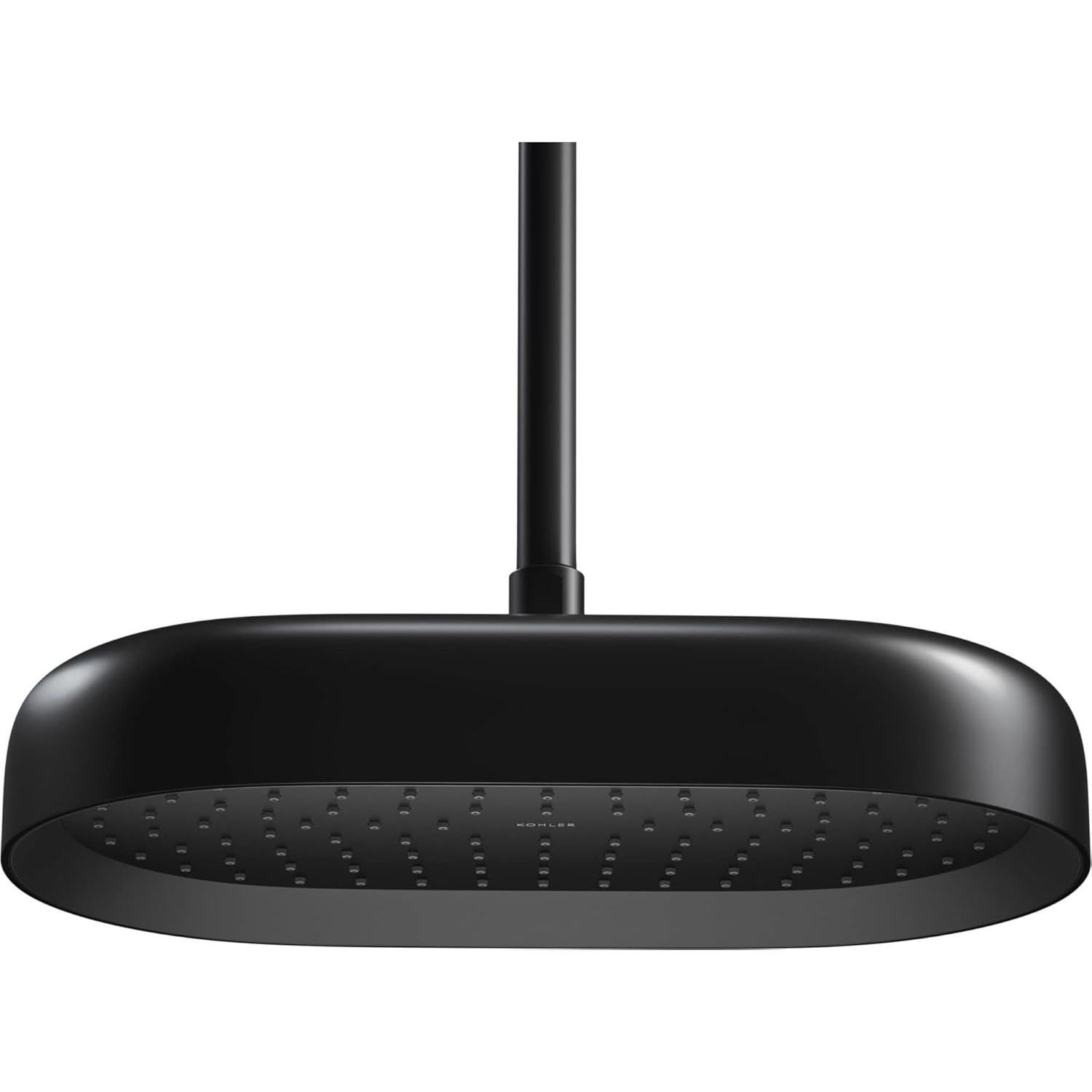 Cabezal de Ducha Kohler Declaración 14" Ovalado Negro Mate