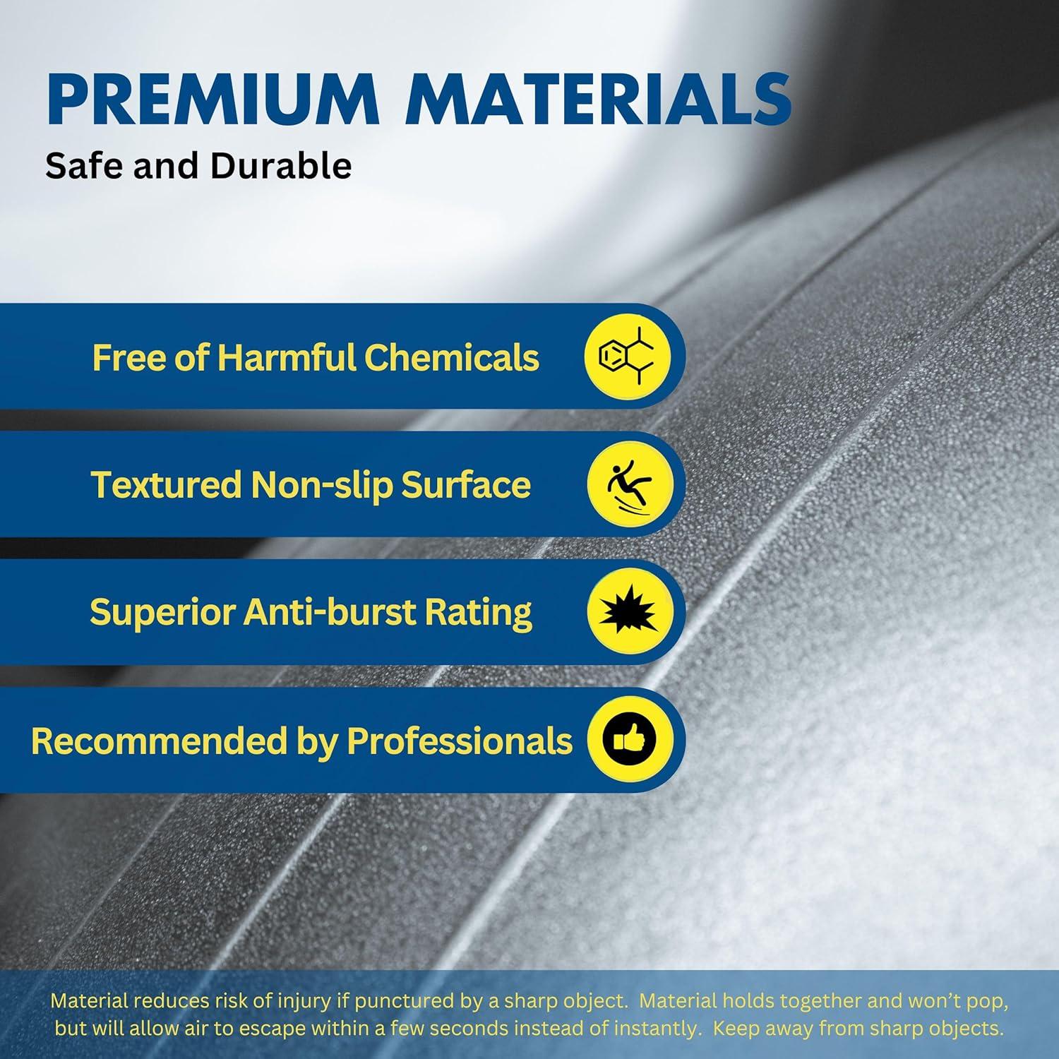 Balón de Ejercicio ProBody Pilates 65 cm Antideslizante