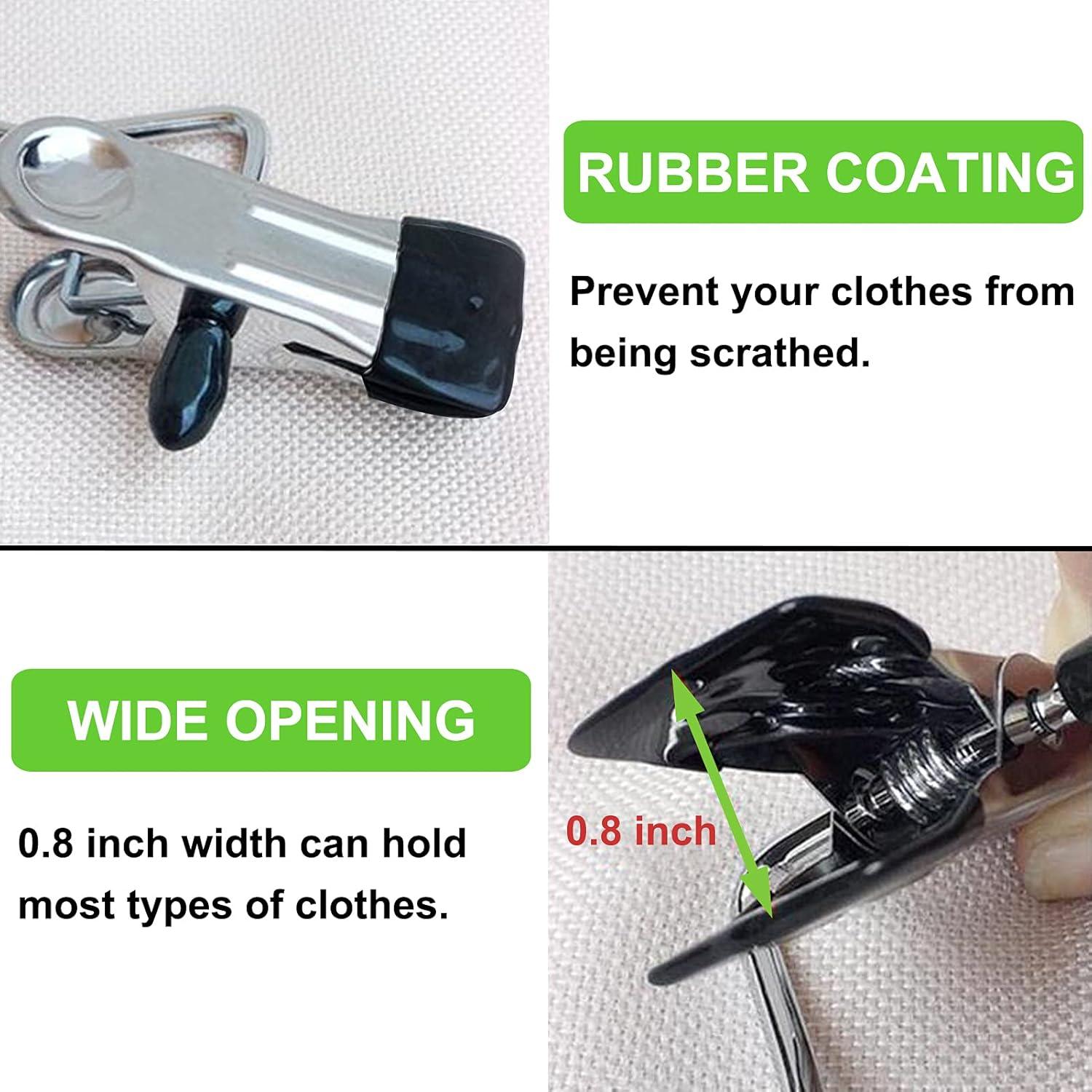 Ganchos para Botas y Ropa MECHEER, Paquete de 16 Clips de Acero Inoxidable