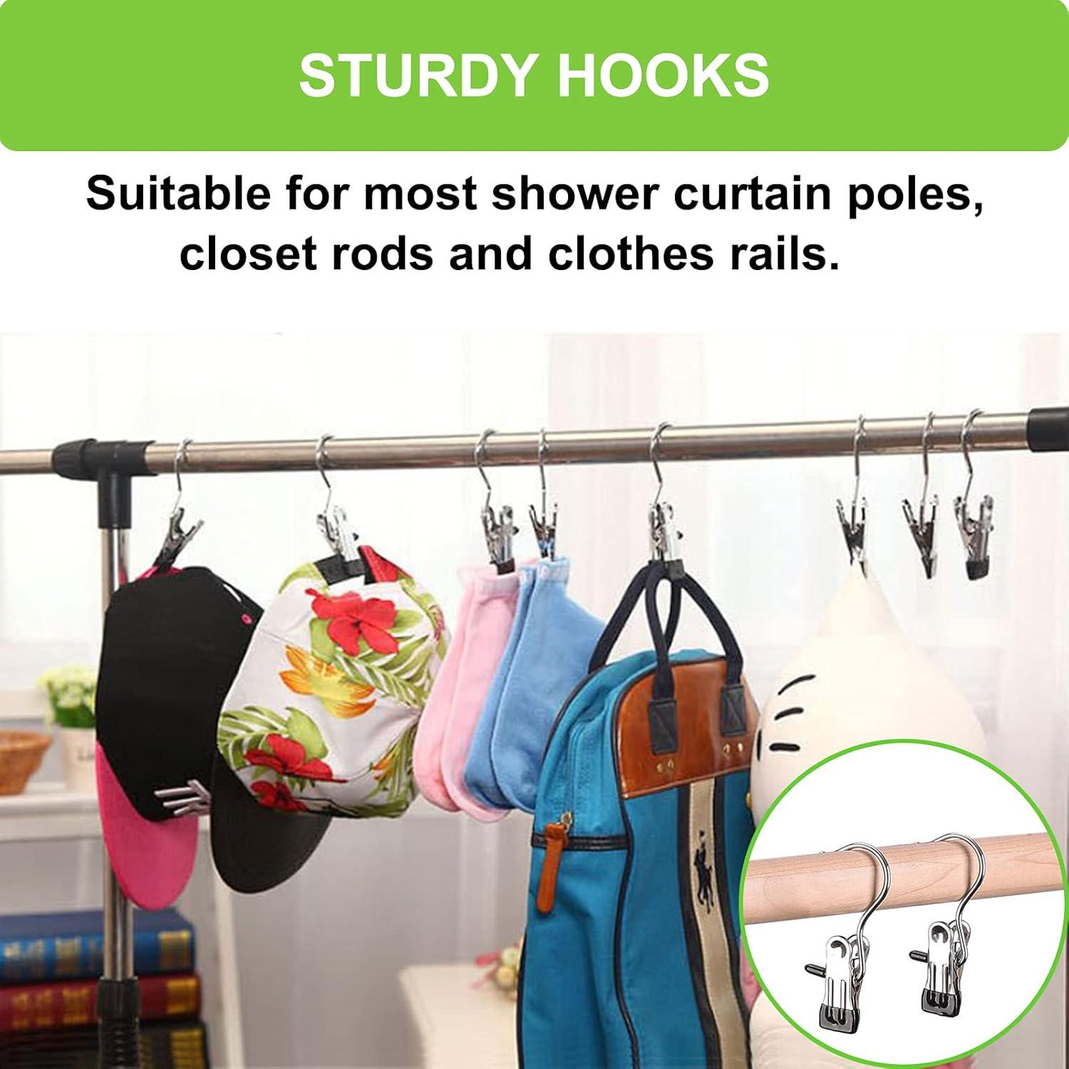 Ganchos para Botas y Ropa MECHEER, Paquete de 16 Clips de Acero Inoxidable