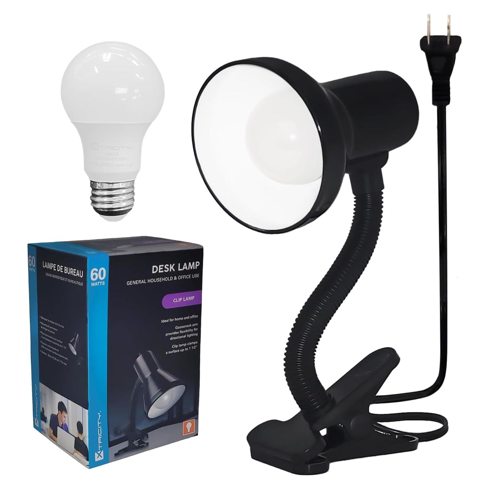 Lámpara de Escritorio LED Xtricity con Brazo Flexible 360°