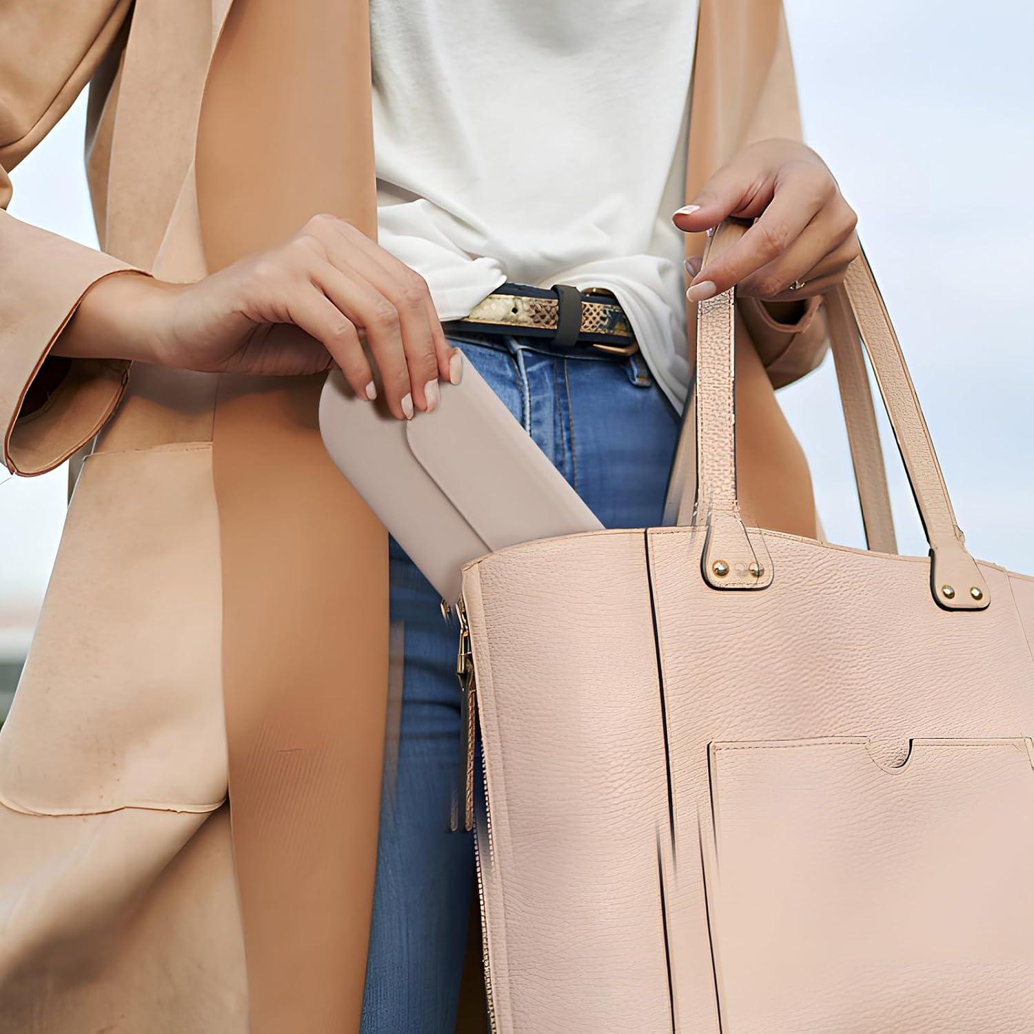 Soporte de Brochas de Maquillaje AGIKET Silicona Viaje 22.5cm