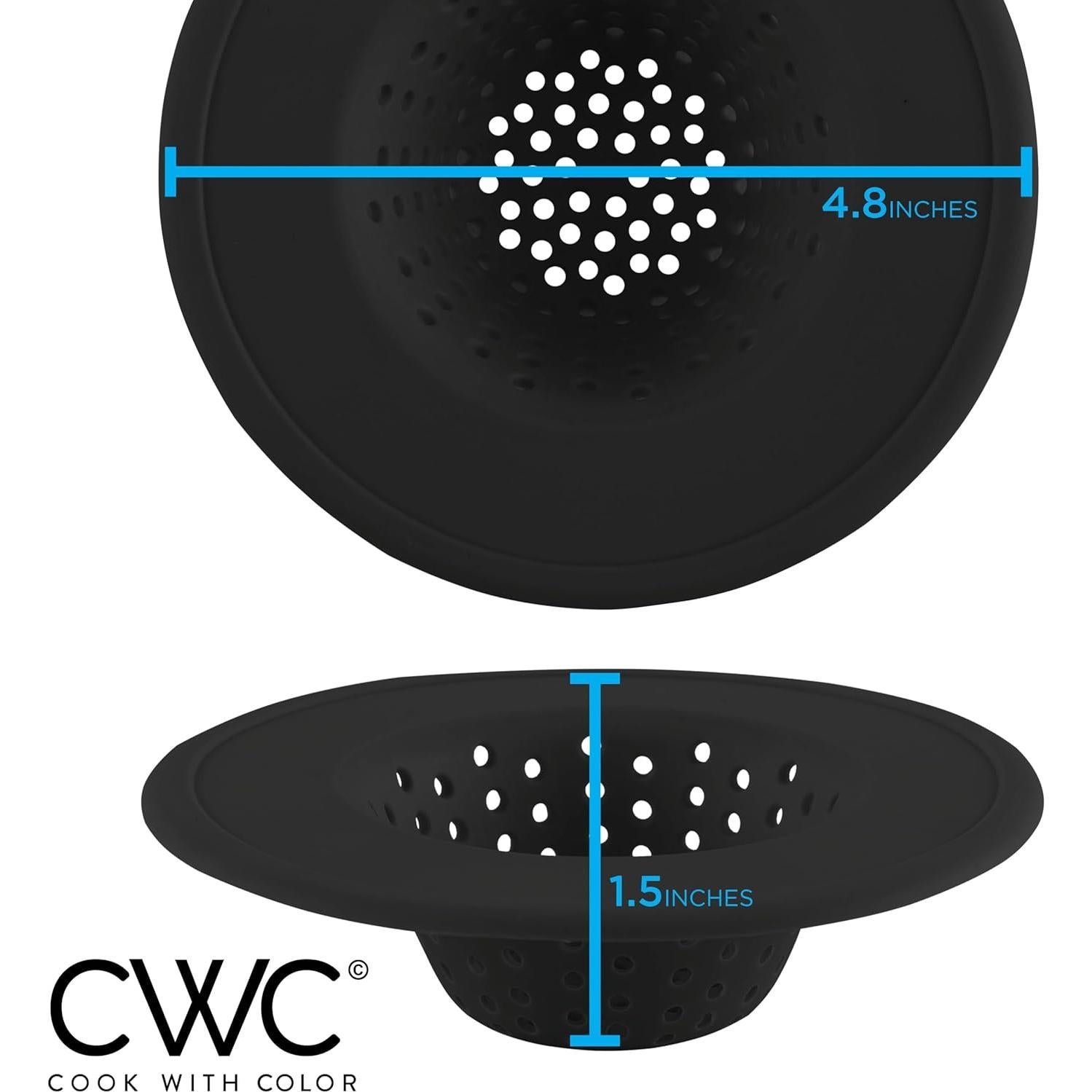 Colador de Fregadero de Silicona COLA CON COLOR - 3 Piezas