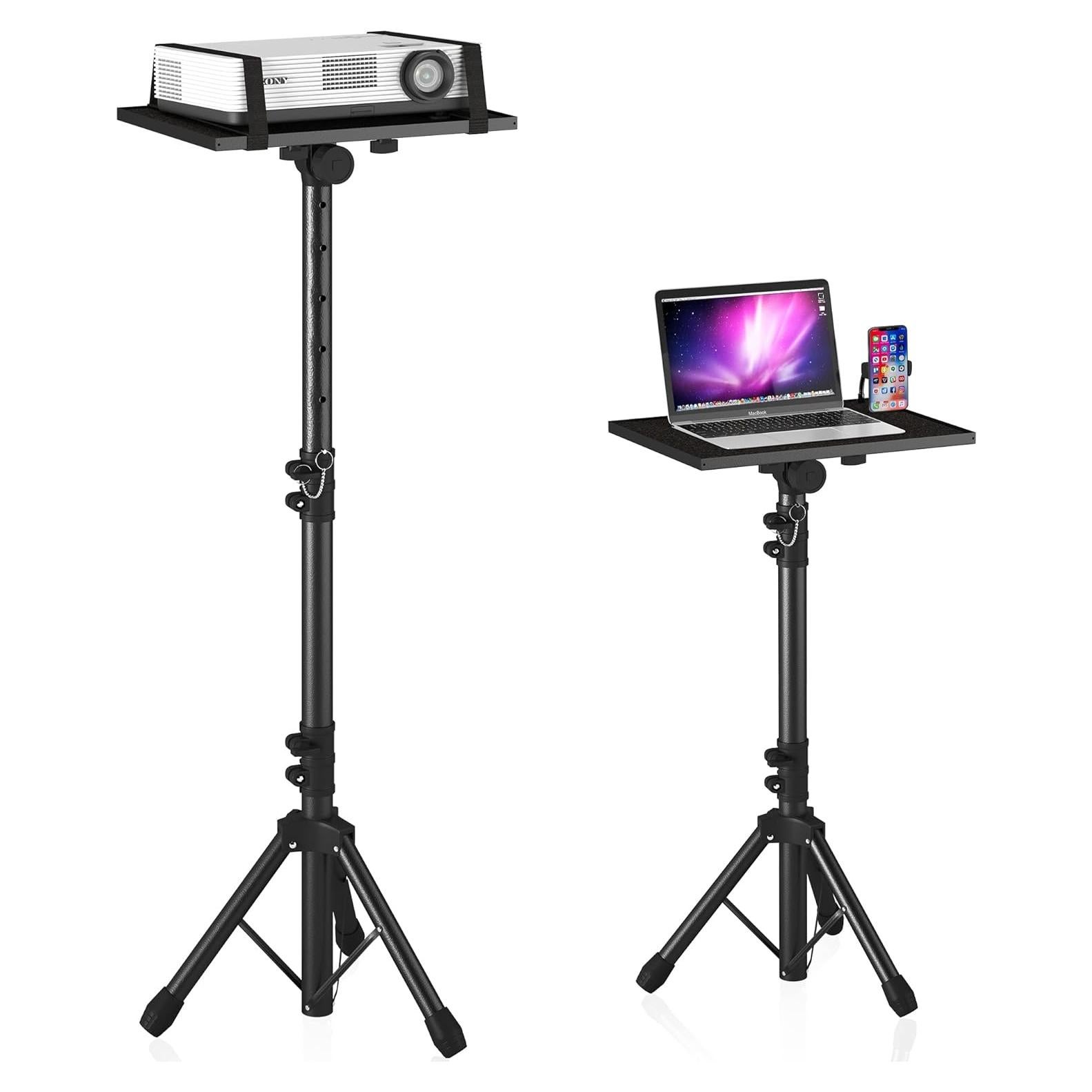 Soporte de Proyector Tripode Ajustable 58 a 116 cm Negro