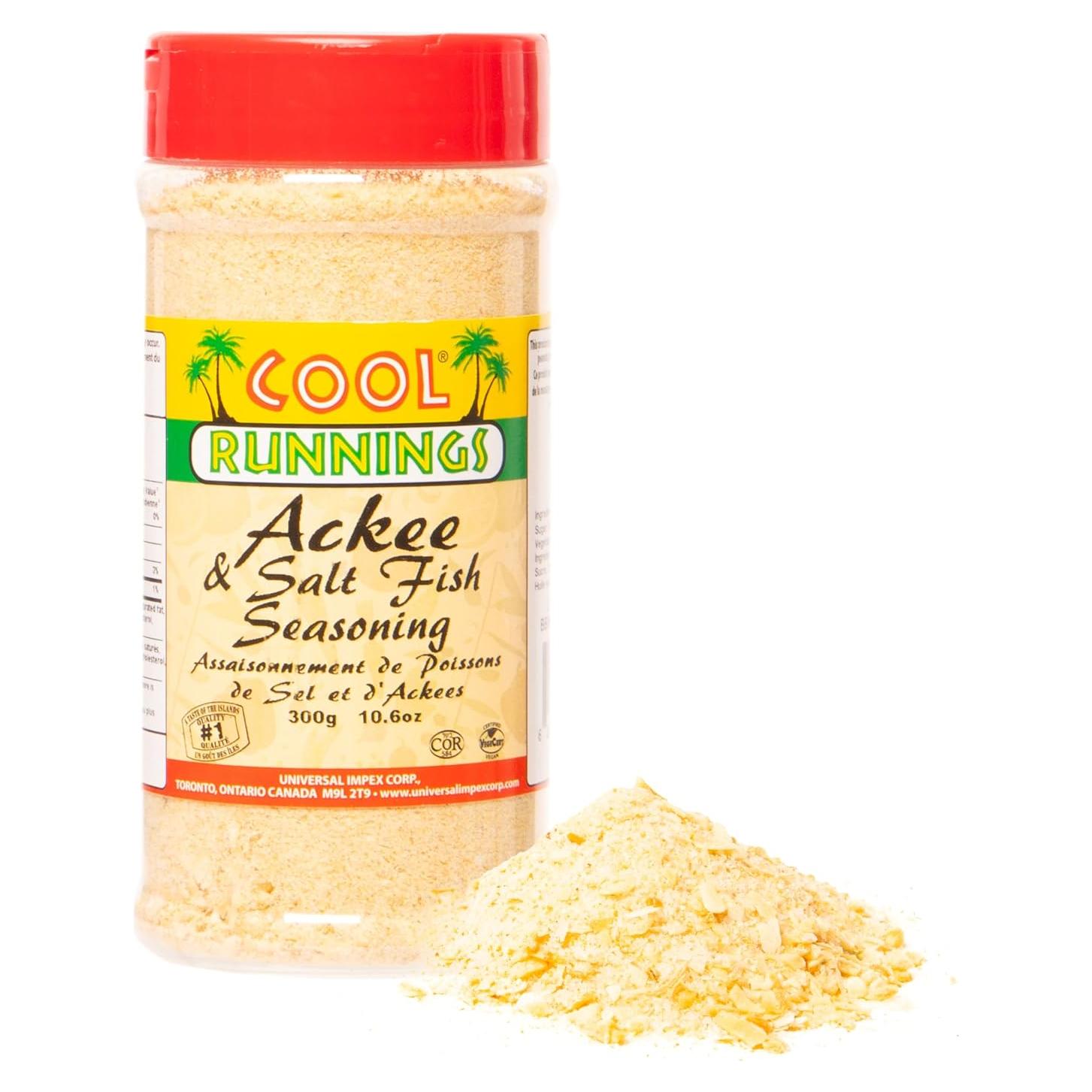 Sazonador Cool Runnings USA Ackee y Bacalao 300g - Sabor Caribeño