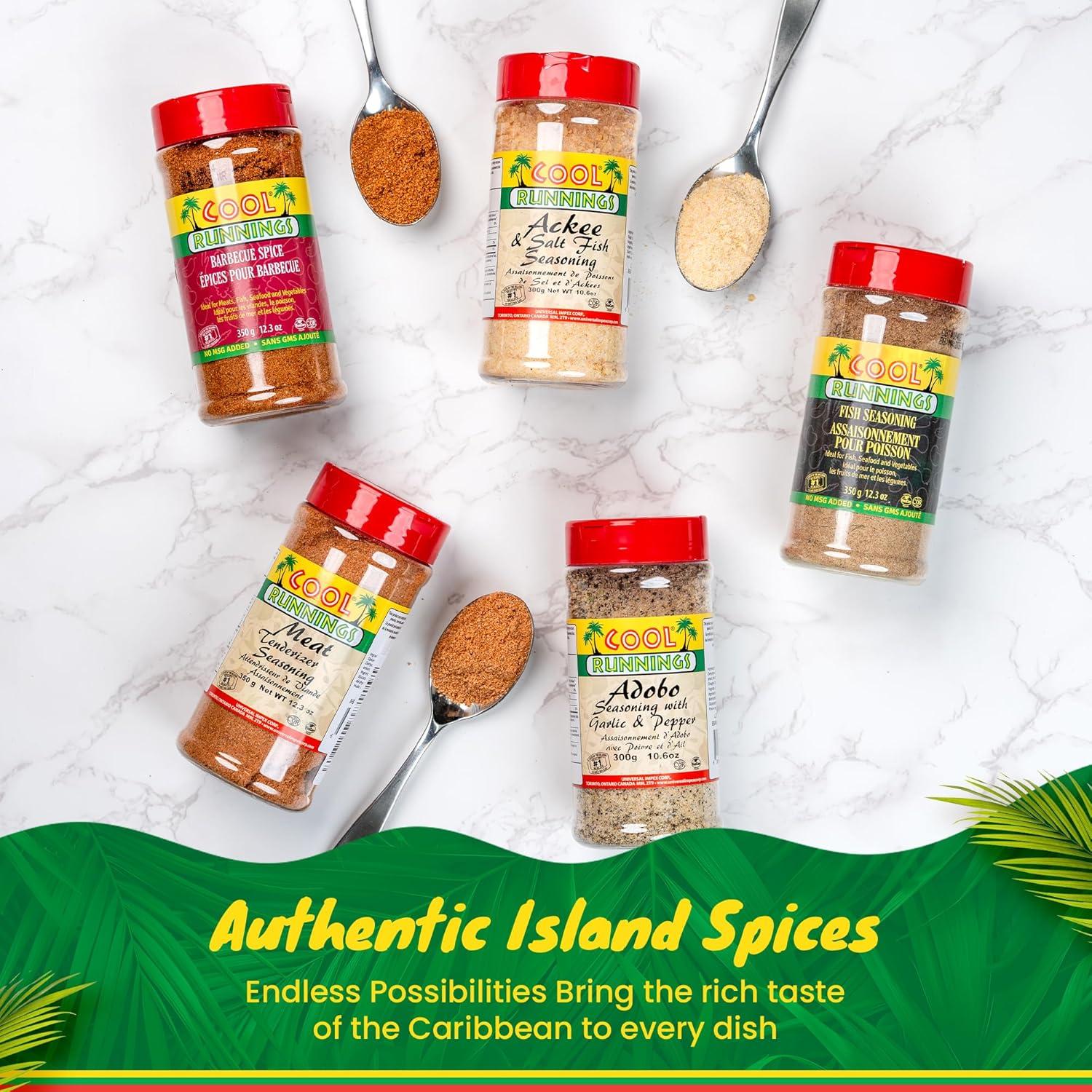 Sazonador Cool Runnings USA Ackee y Bacalao 300g - Sabor Caribeño