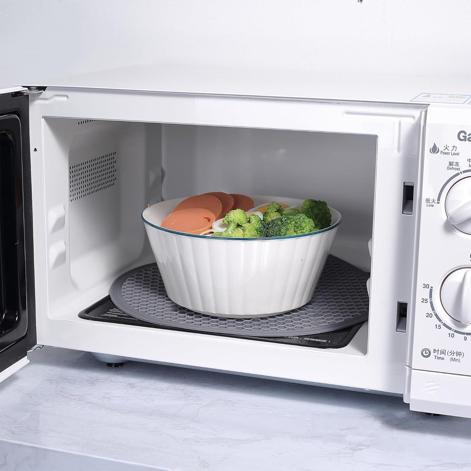 Tapete de Silicona Encuentro para Microondas 30.48 cm - 4 Piezas