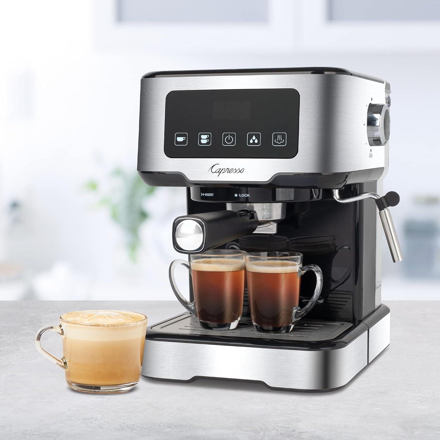 Máquina de Espresso Capresso Cafés TS 1.42L Pantalla Táctil