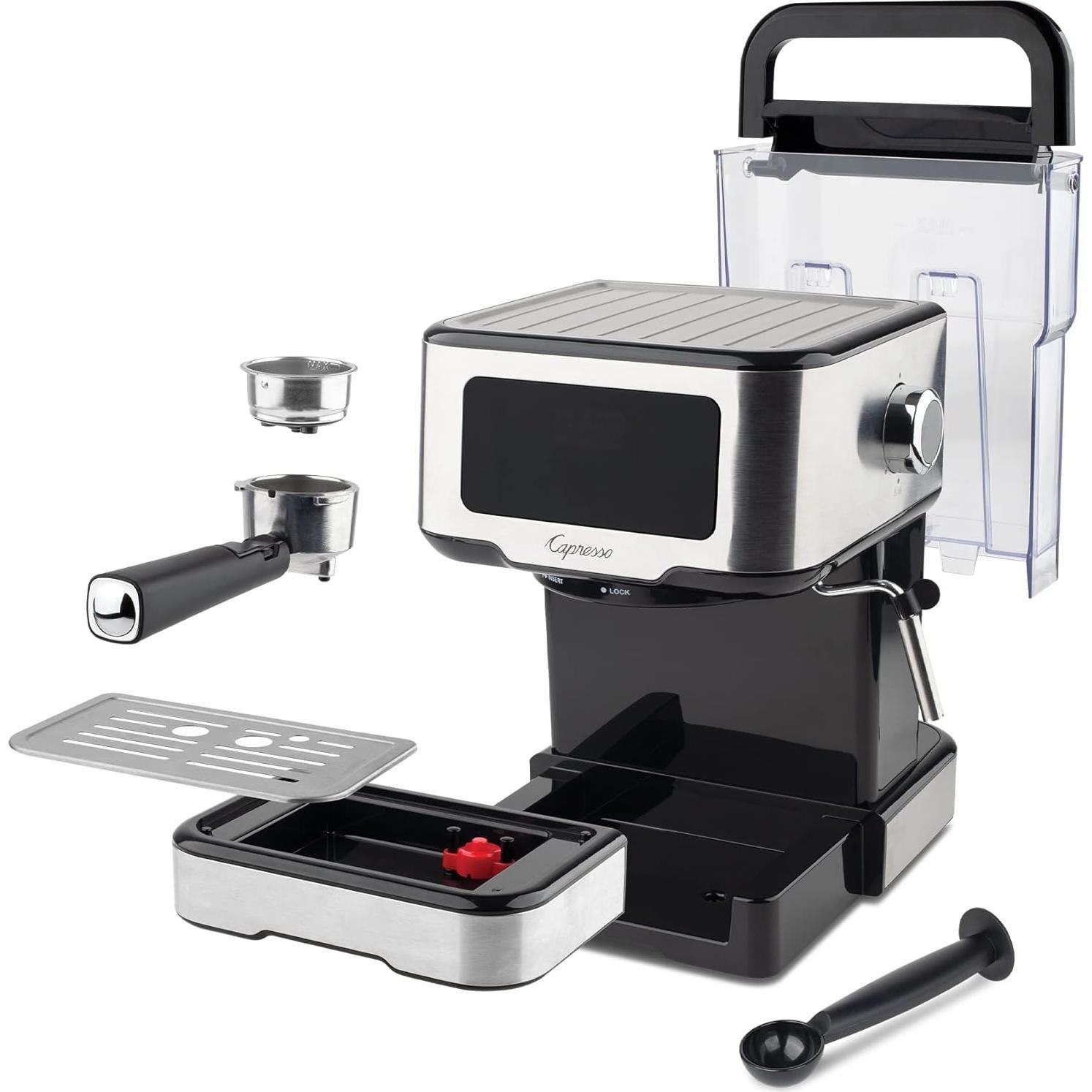 Máquina de Espresso Capresso Cafés TS 1.42L Pantalla Táctil