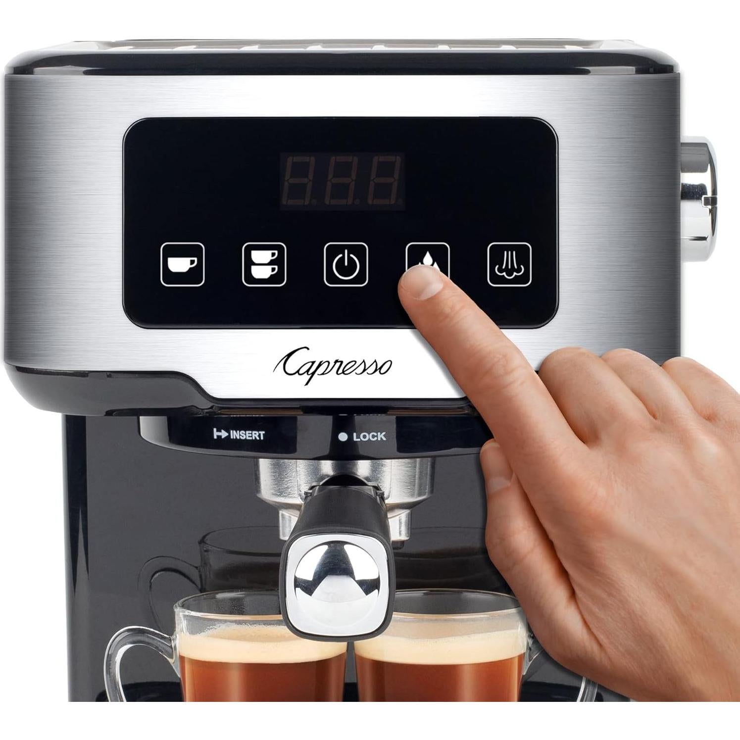 Máquina de Espresso Capresso Cafés TS 1.42L Pantalla Táctil