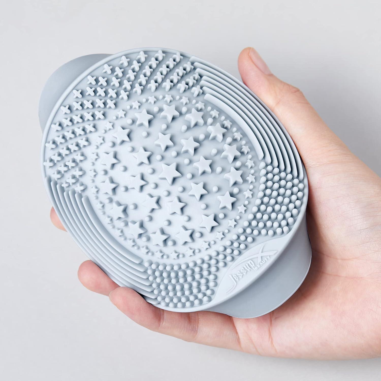 Alfombrilla de Limpieza de Brochas Jessup 2 en 1 Silicona