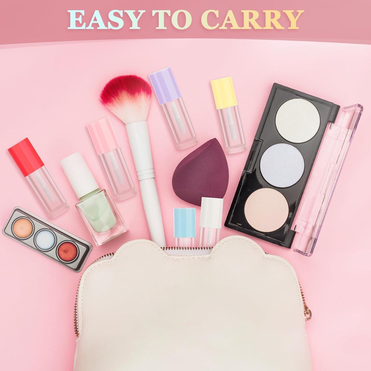 Kit 12 Tubos Vacíos de Brillo de Labios 2.5ml + 2 Jeringas