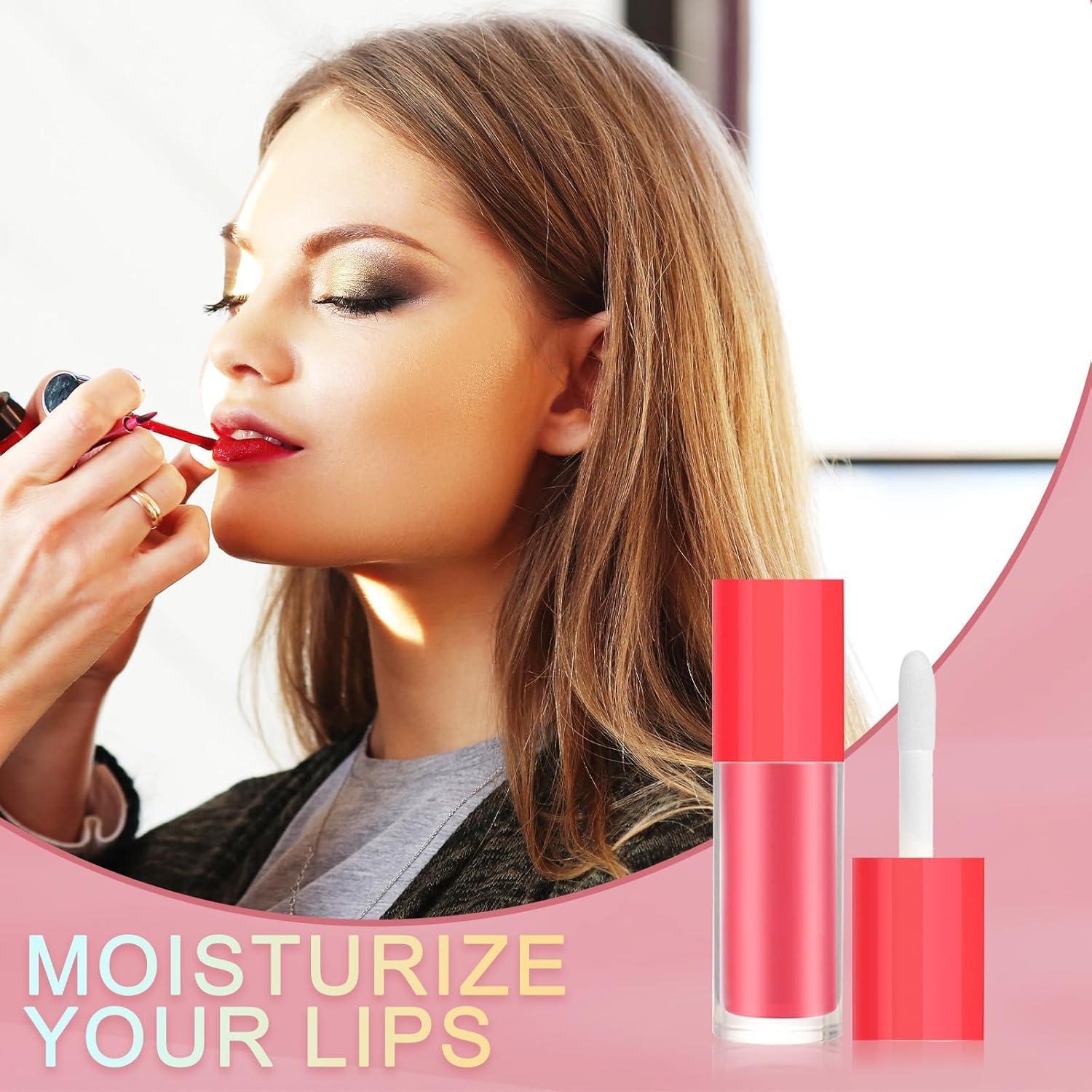 Kit 12 Tubos Vacíos de Brillo de Labios 2.5ml + 2 Jeringas