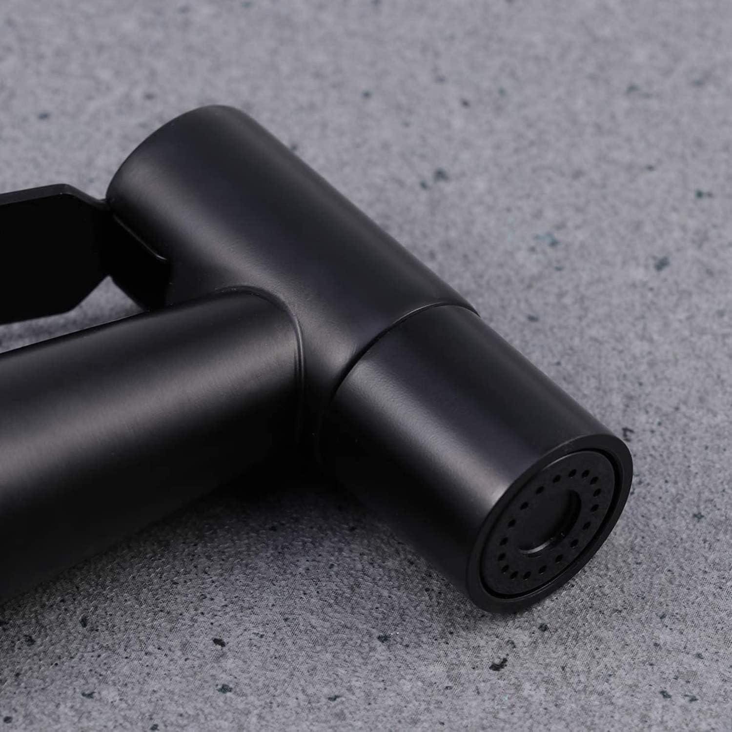 Cabezal de Rociador de Bidet LikeHome de Acero Inoxidable Negro Mate