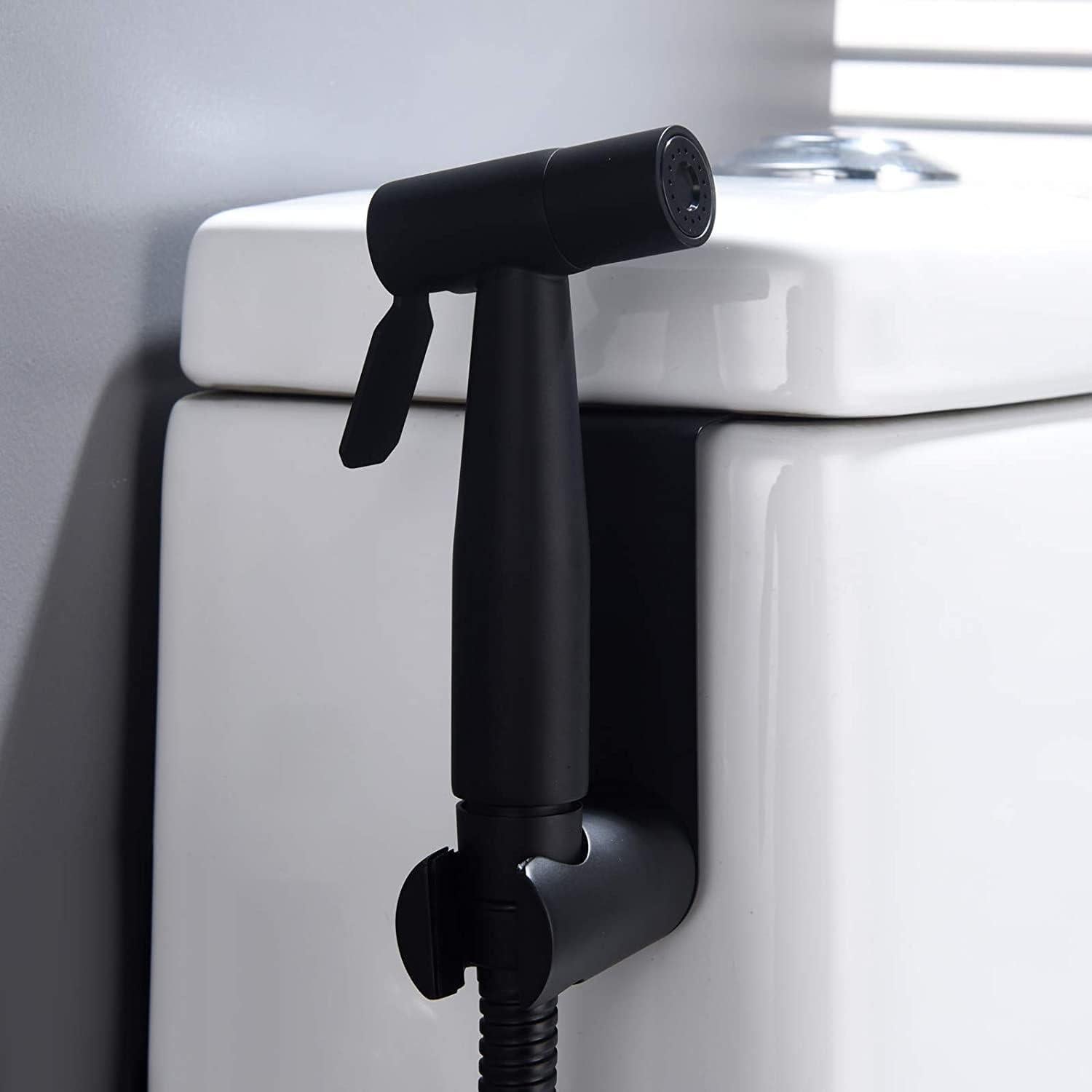 Cabezal de Rociador de Bidet LikeHome de Acero Inoxidable Negro Mate