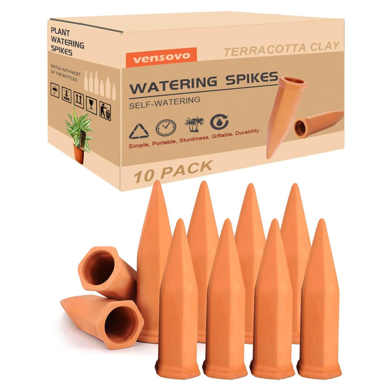 Picos de Riego Vensovo 10 Piezas Terracota Automáticos