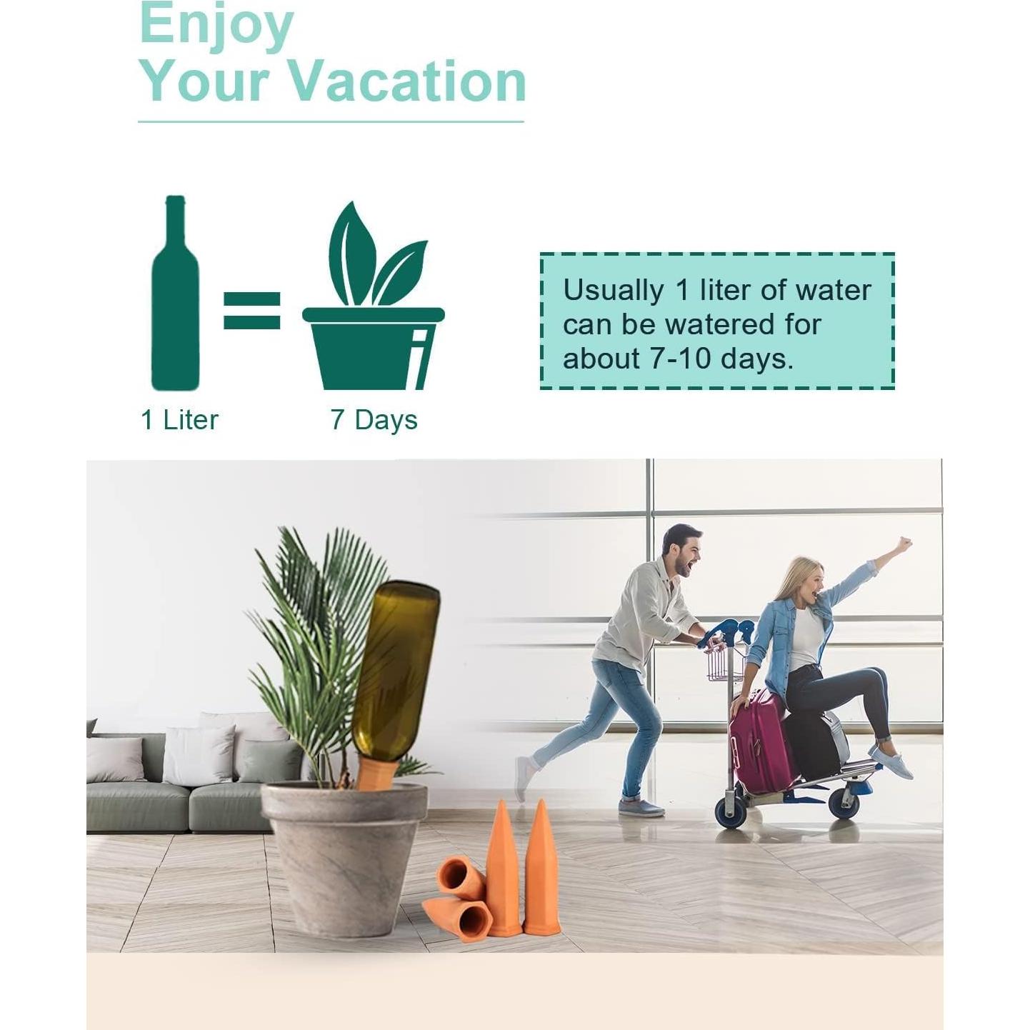 Picos de Riego Vensovo 10 Piezas Terracota Automáticos