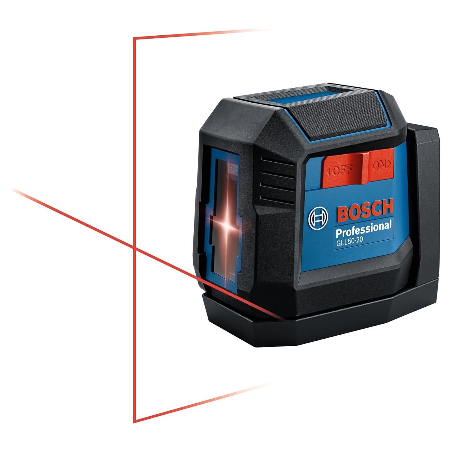 Láser de Línea Cruzada Bosch GLL50-20 15.24m Autonivelante