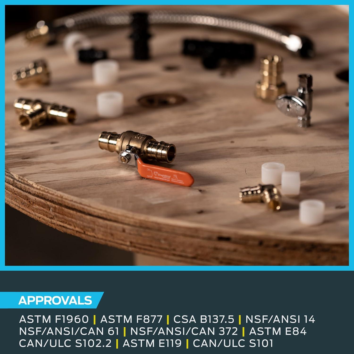 Adaptador de Expansión SharkBite 1/2 x 1/2 MNPT PEX-A 5 Pzas