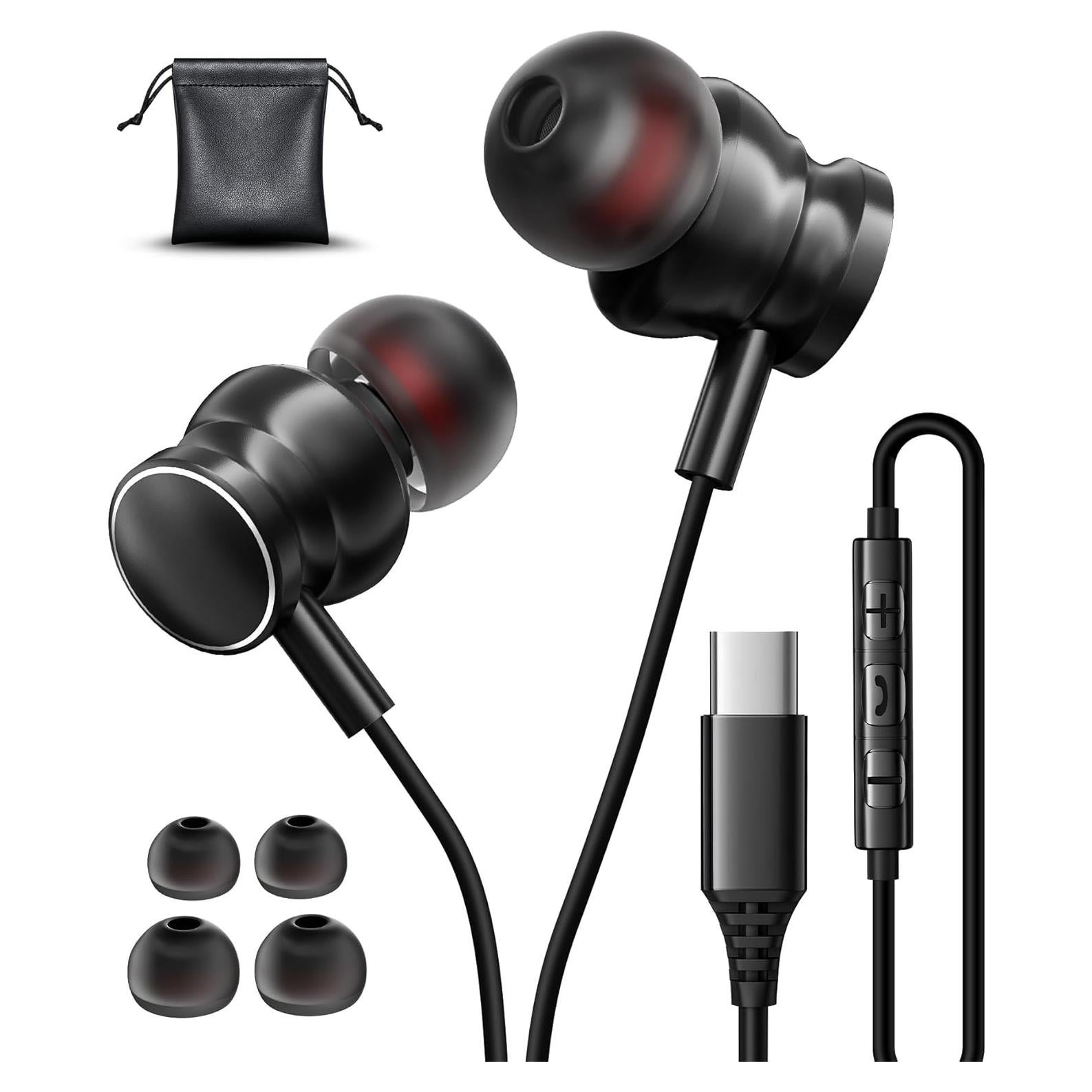 Auriculares USB C Gsangoo para iPhone 15/16 y Samsung Galaxy