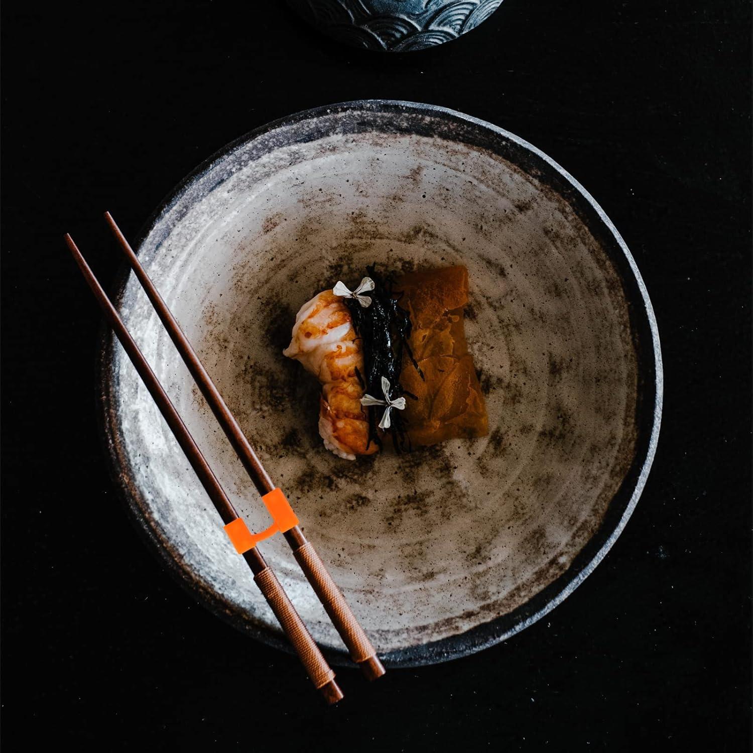 42 Ayudantes de Palillos Reutilizables Aswewamt - Entrenador de Palillos