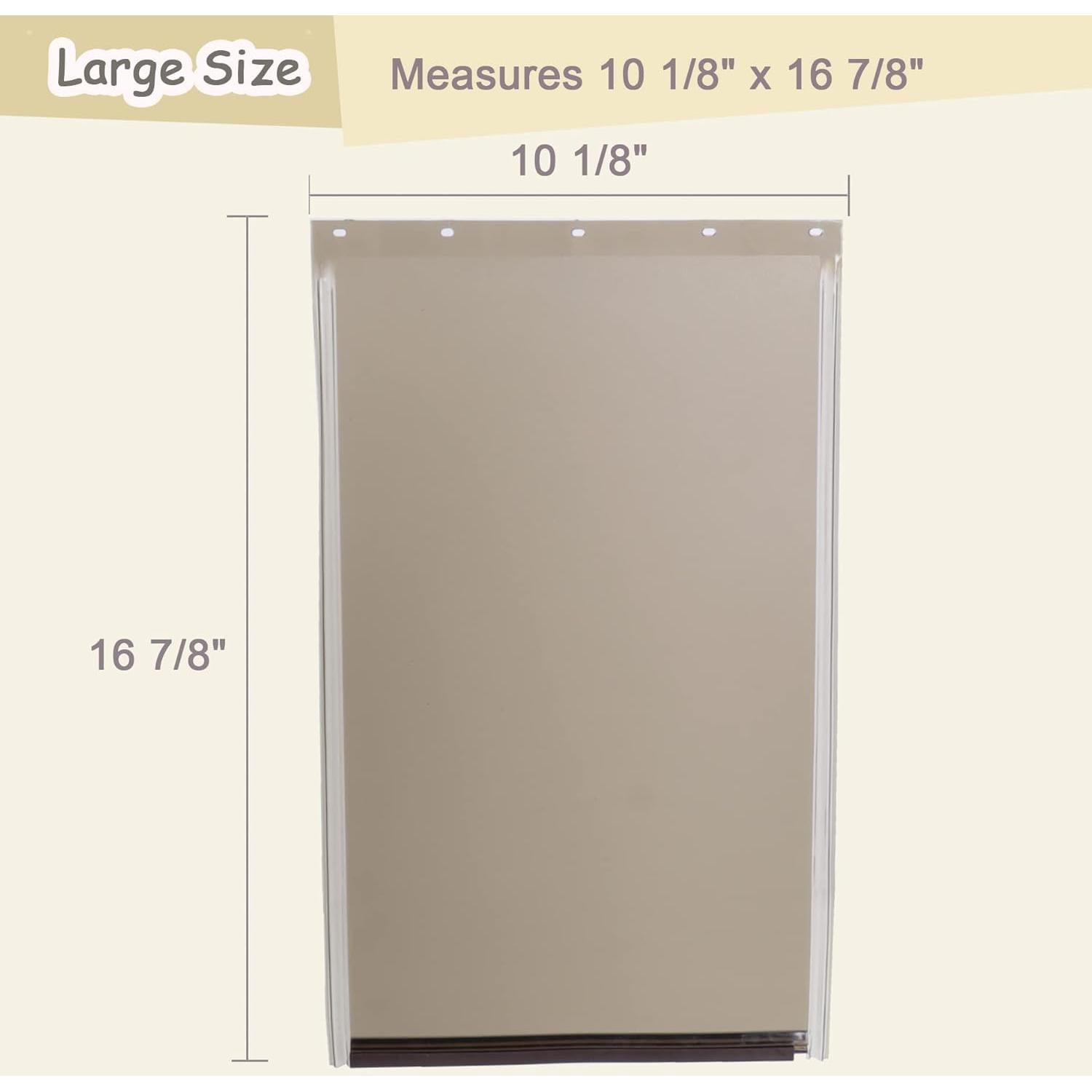 Aleta de Reemplazo para Puerta de Mascotas Poweka Grande