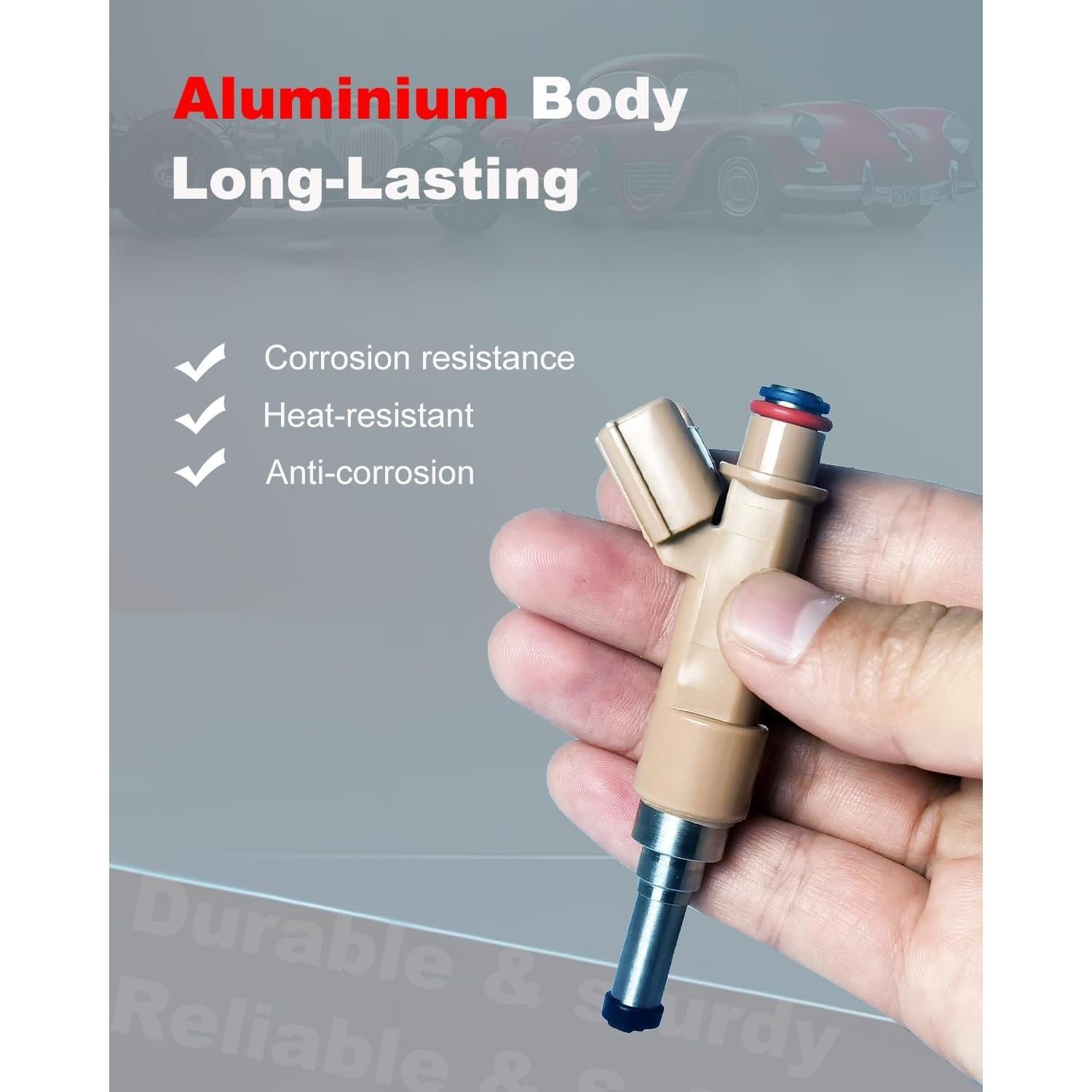 Inyector de combustible Amblee para Toyota Corolla 2009-2018