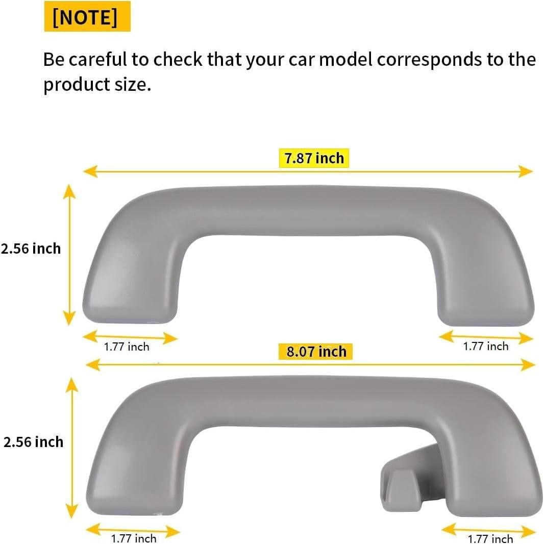 Mango de Tirón de Techo Vehjunc Gris para Toyota Corolla Yaris