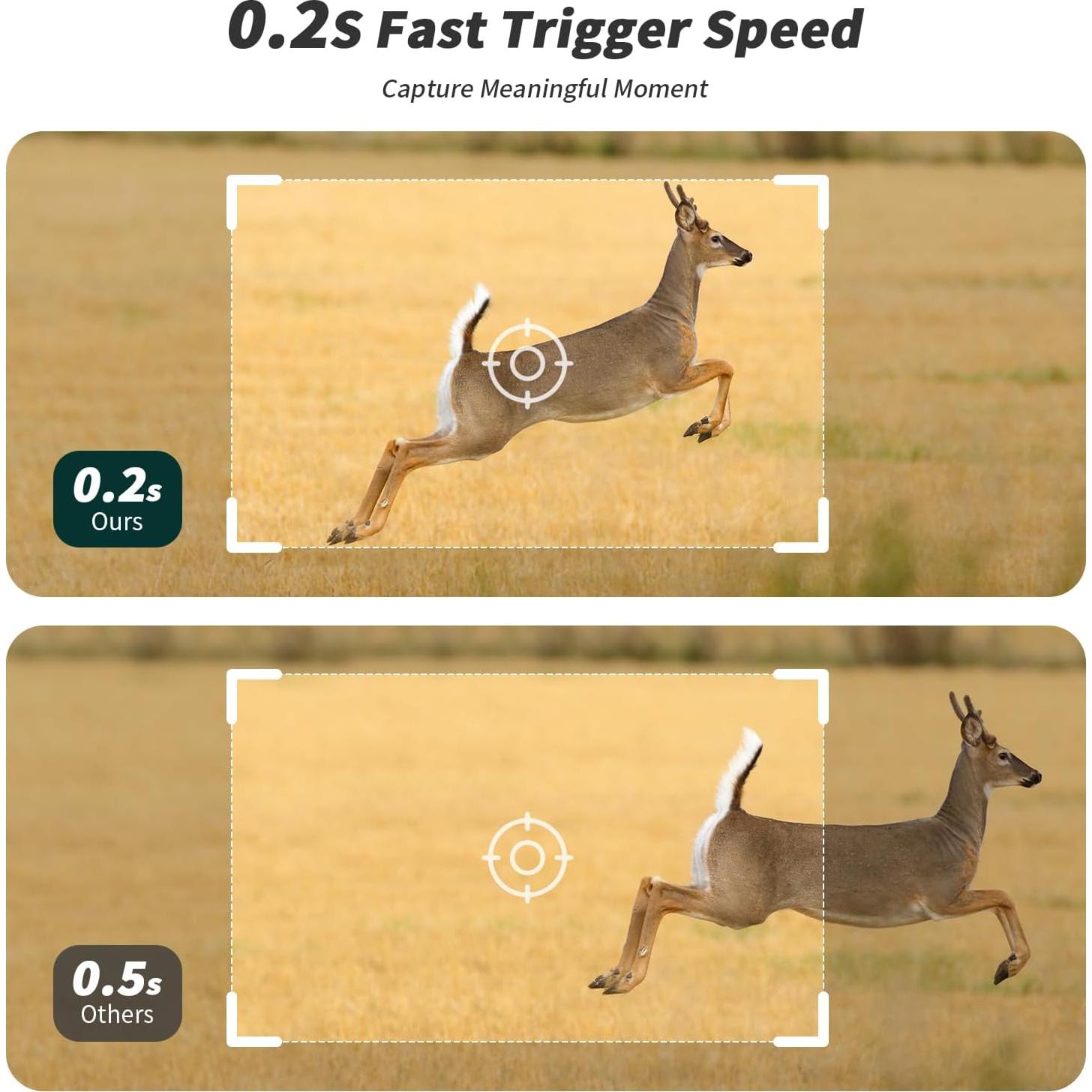 Cámara de Trail Celular SEHMUA 4G LTE 2K Solar IP66