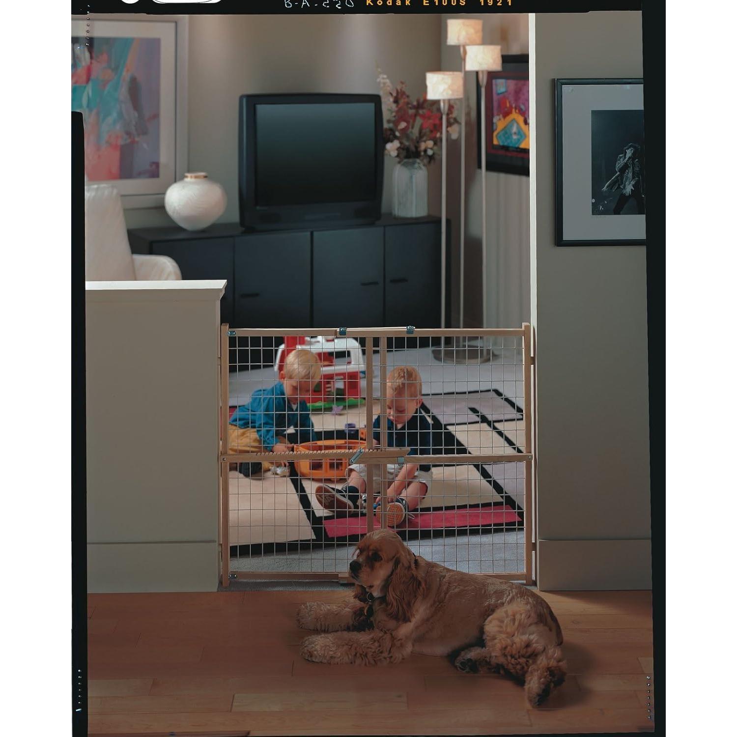 Puerta de Bebé Toddleroo North States Madera 31cm Alta