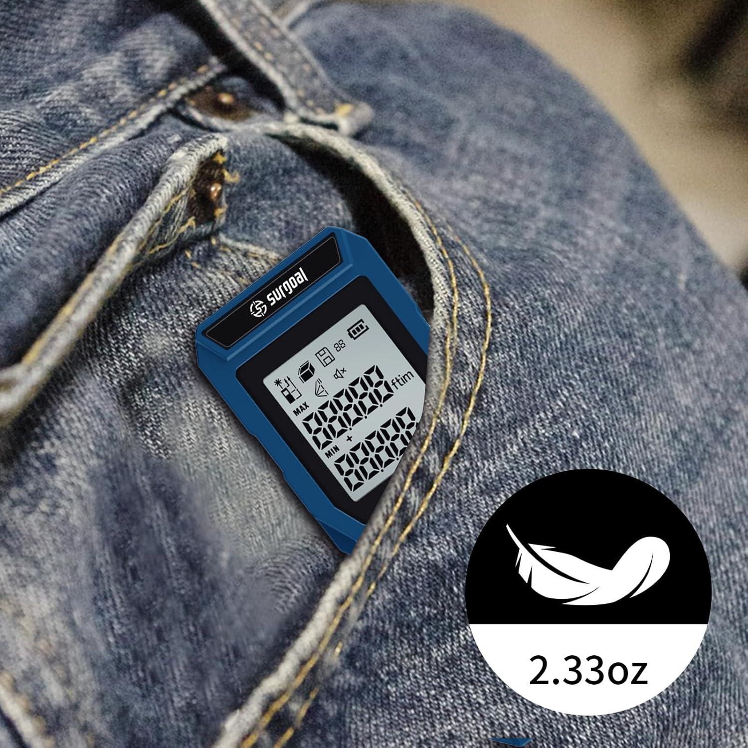 Medidor Láser SG SURGOAL 80m Digital Portátil Verde