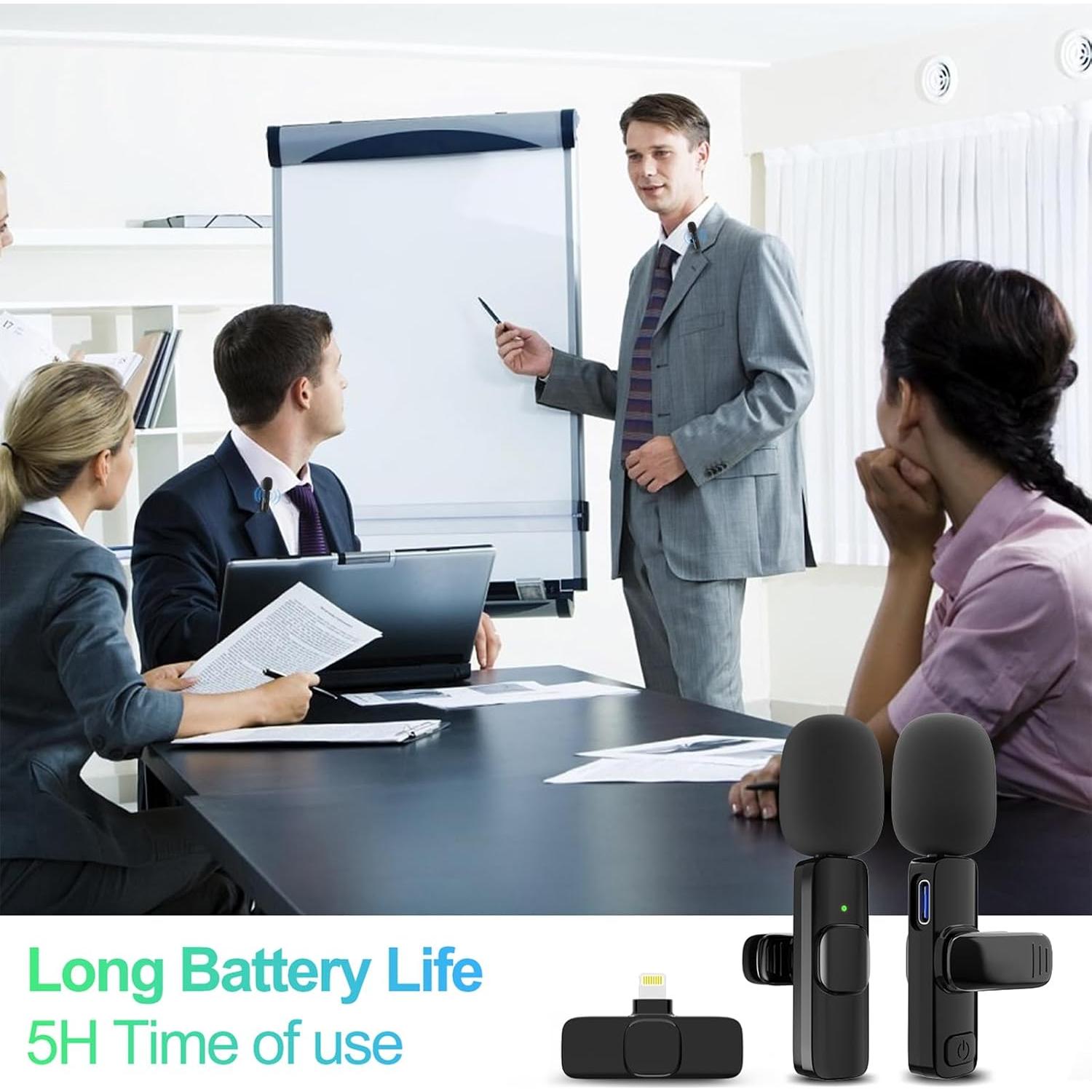 Micrófono Lavalier Inalámbrico JUDKIOM para iPhone 14