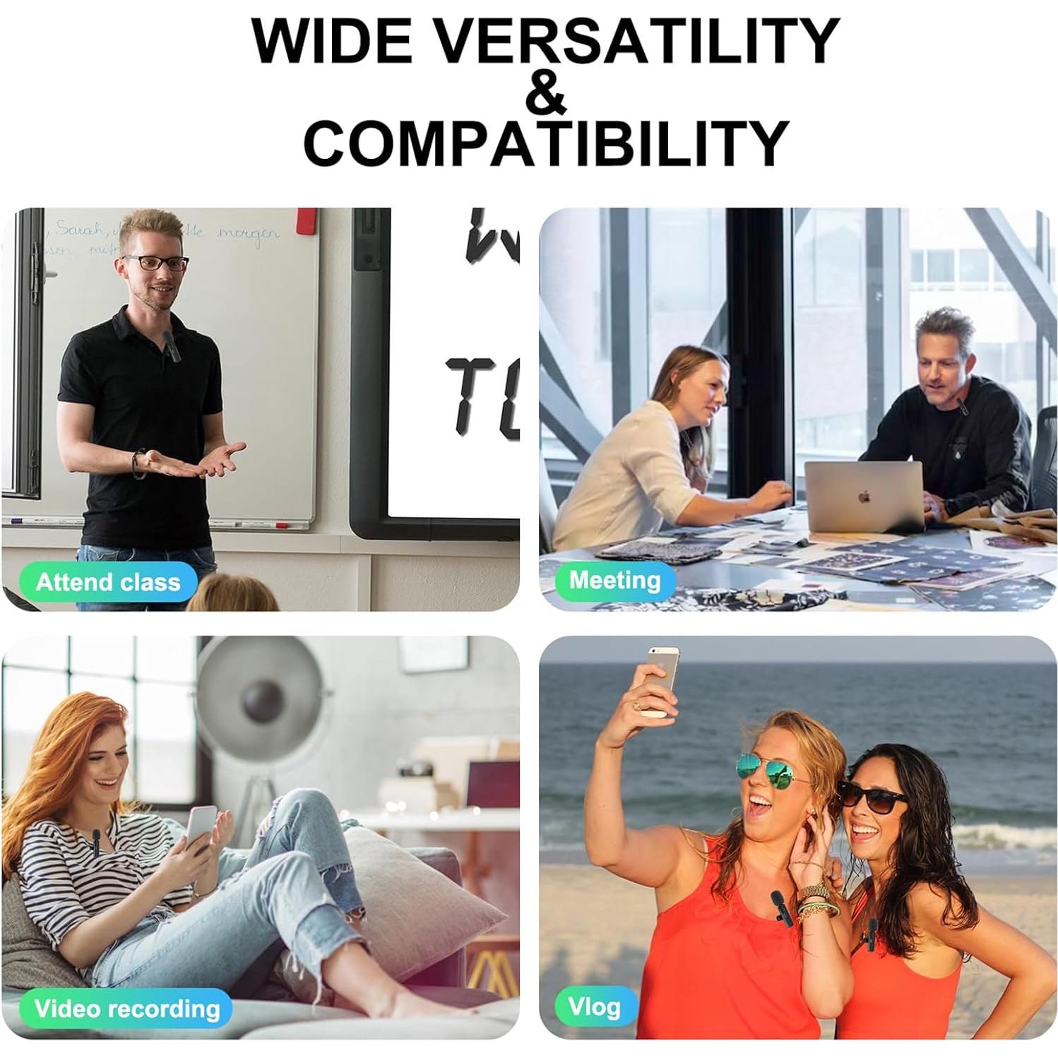 Micrófono Lavalier Inalámbrico JUDKIOM para iPhone 14