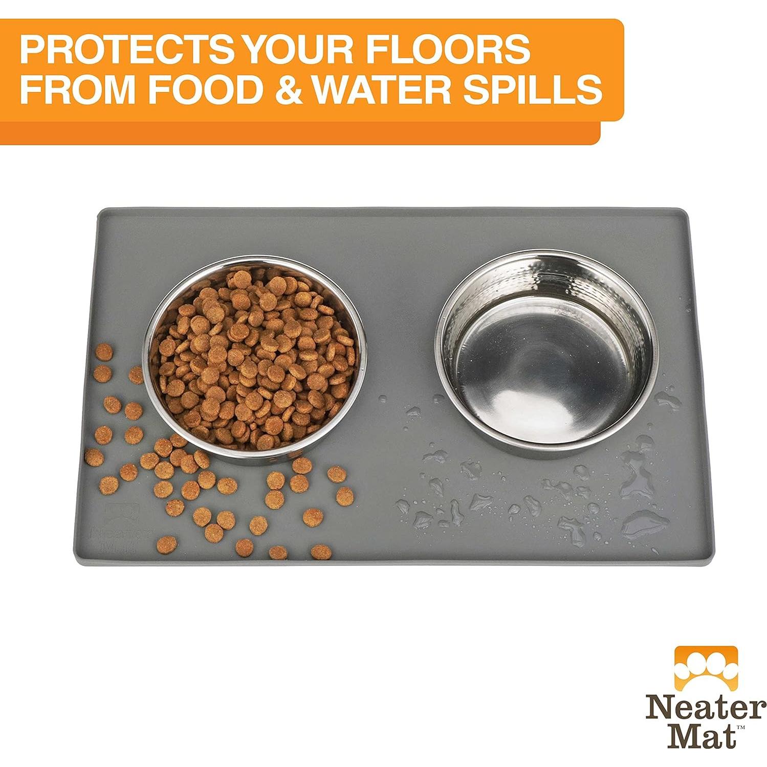 Alfombrilla Neater Mat para Mascotas - Silicona Impermeable 48x30cm