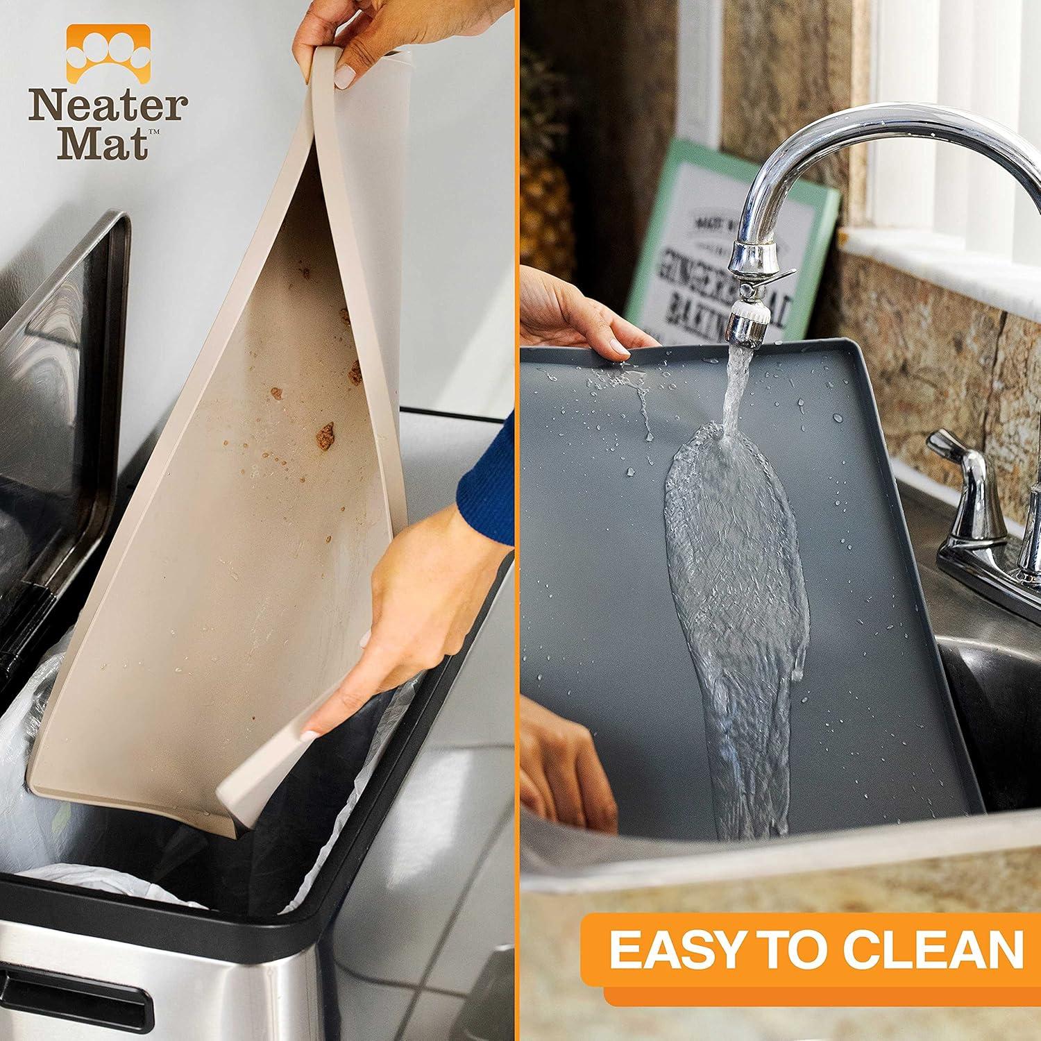 Alfombrilla Neater Mat para Mascotas - Silicona Impermeable 48x30cm