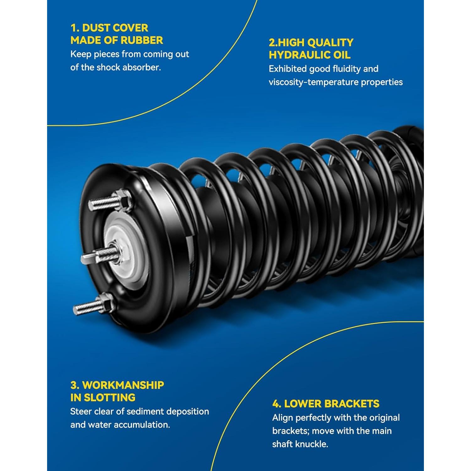 Amortiguadores Completos PHILTOP para Chevrolet Camaro 2013-2015