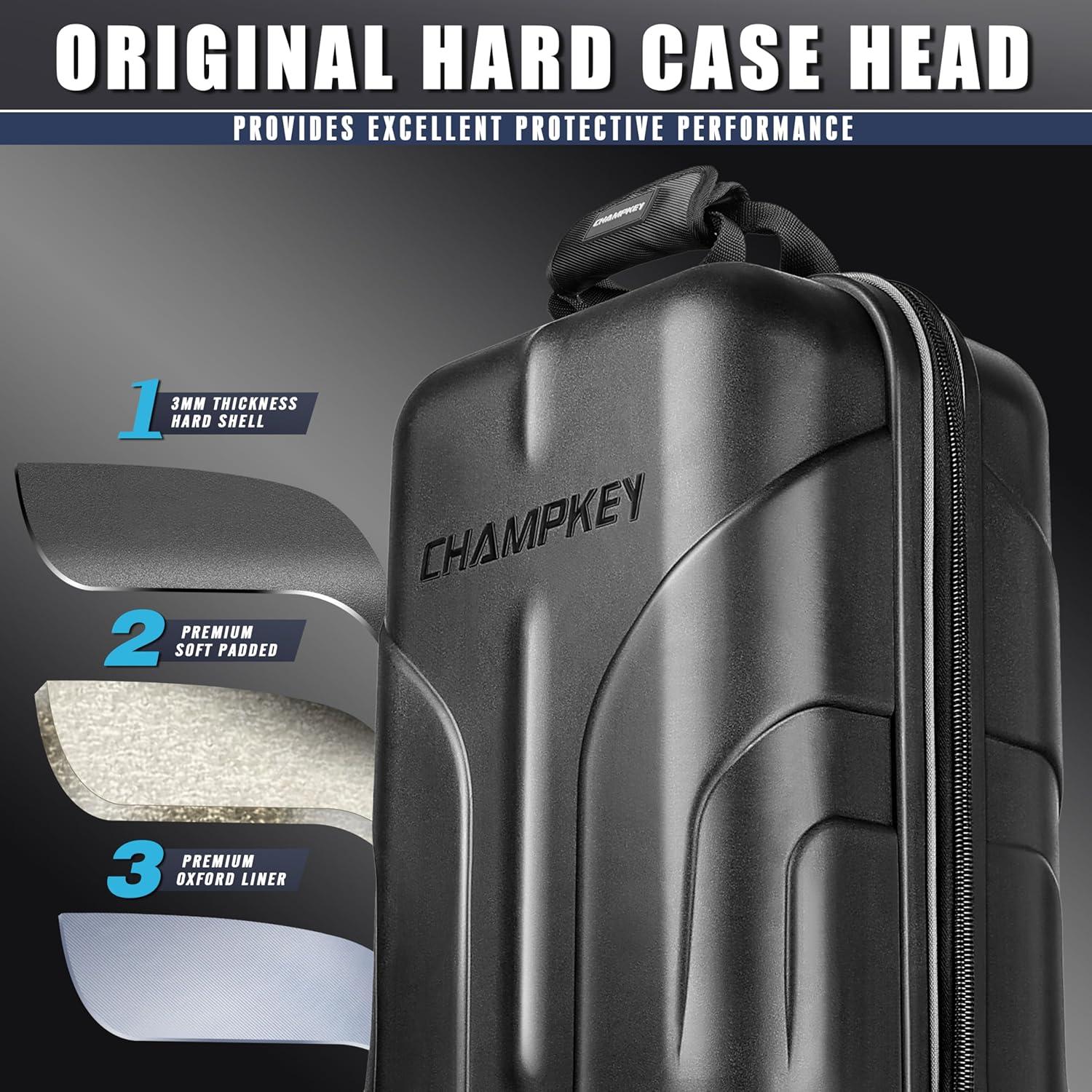 Bolsa de Viaje de Golf CHAMPKEY con Ruedas y Soporte