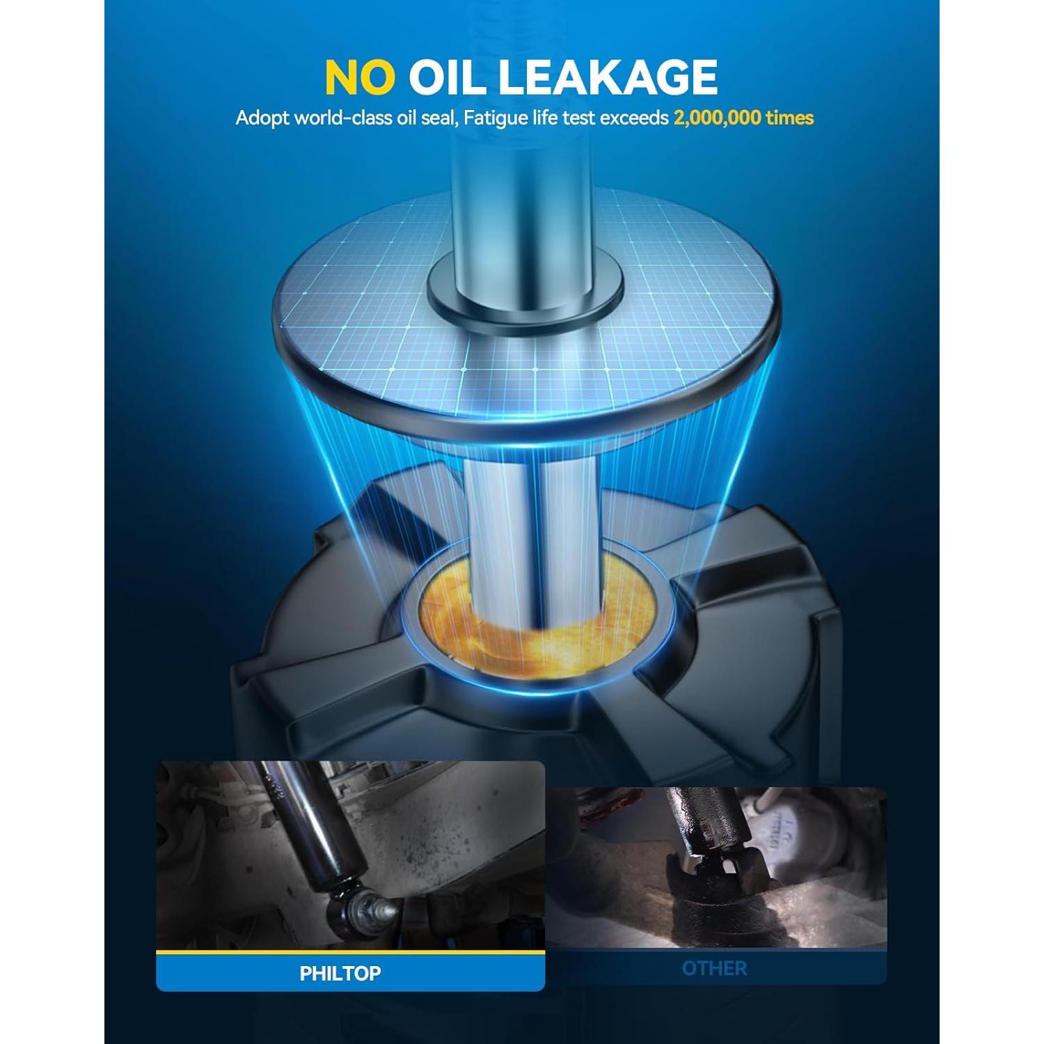 Amortiguadores Traseros PHILTOP 5611*2 para Jetta, Rabbit, Passat