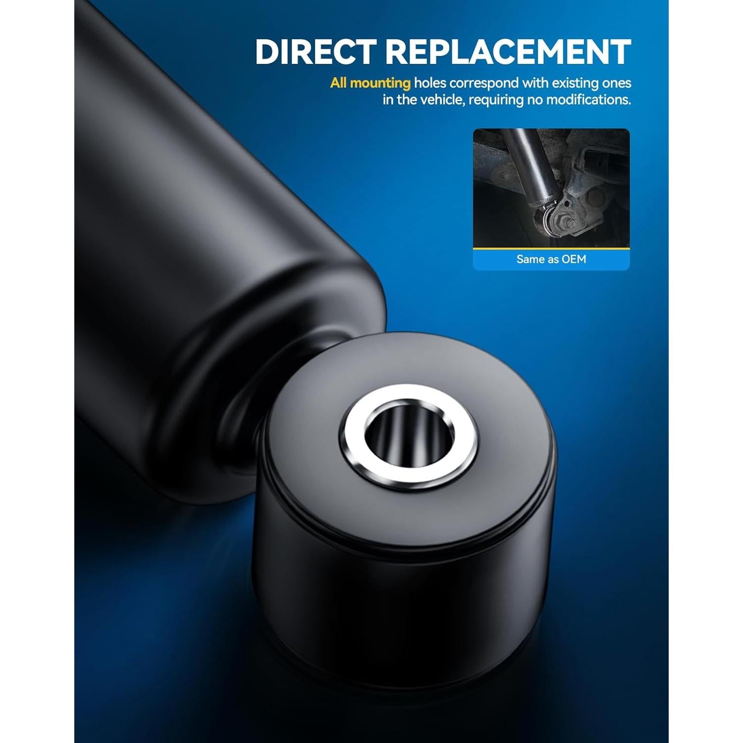 Amortiguadores Traseros PHILTOP 5611*2 para Jetta, Rabbit, Passat