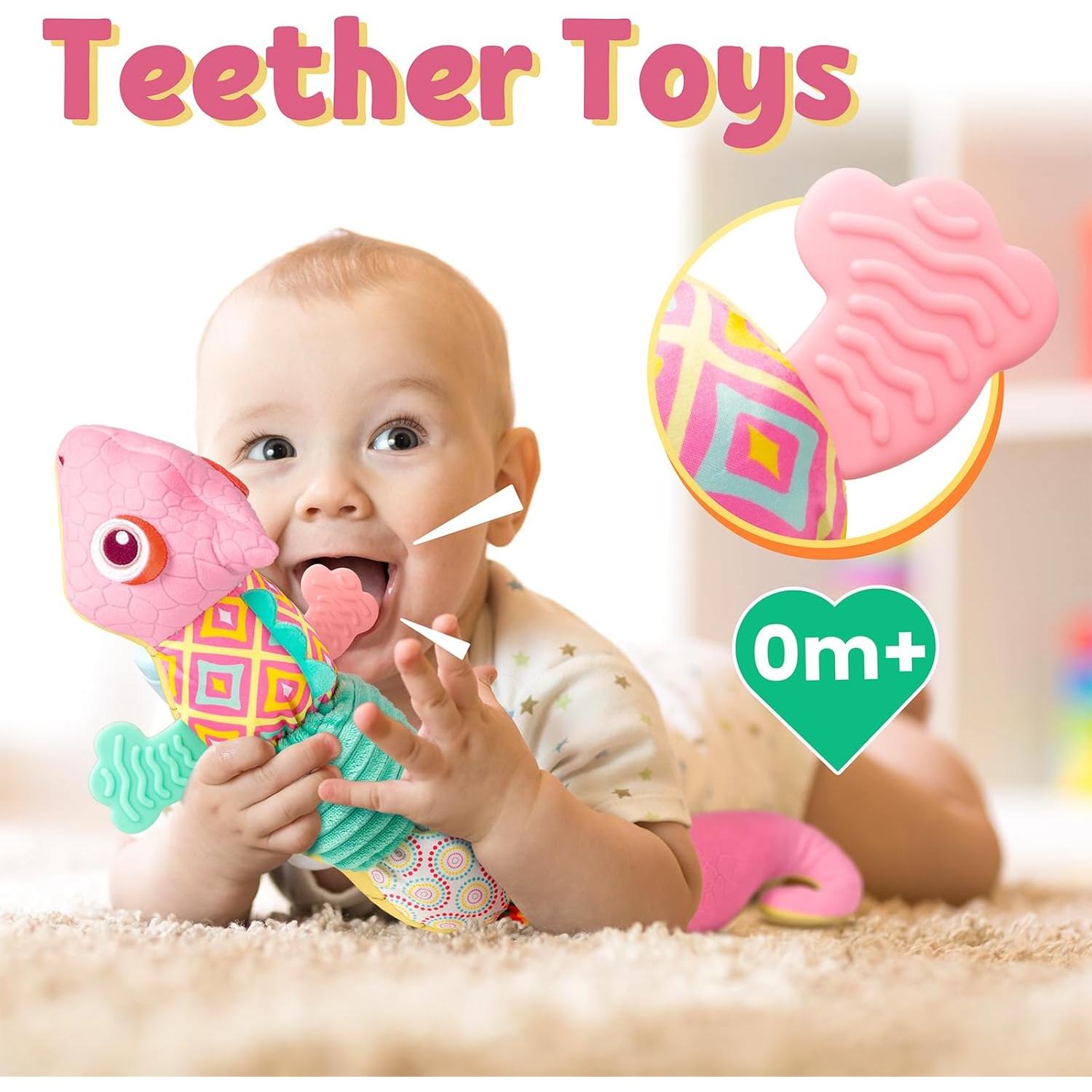 Juguete Musical Dinosaurio Rosa LIGHTDESIRE para Bebés 0-12 Meses