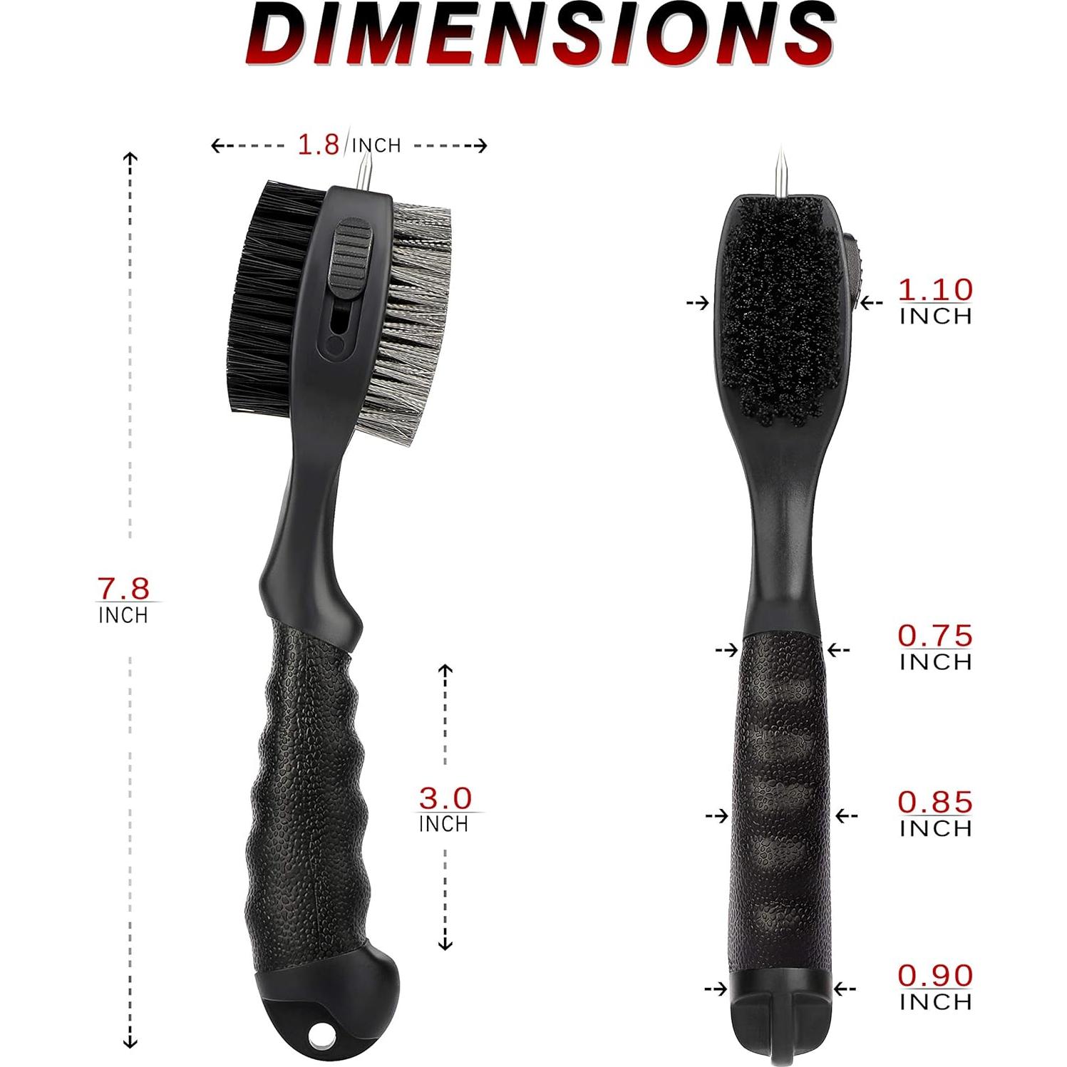 Cepillo de Golf Retráctil Champkey Pro | Cabezal Grande y Ergonomía