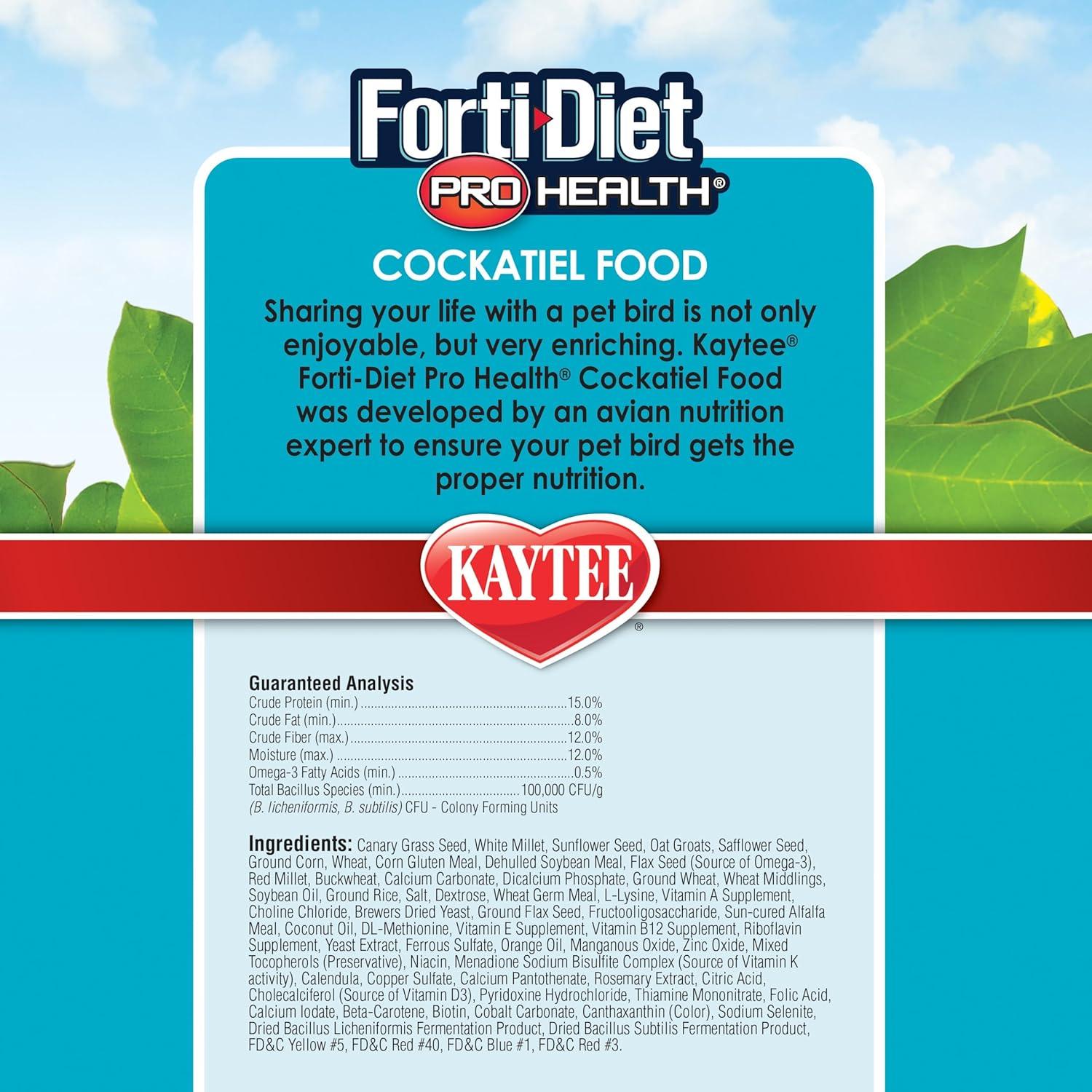 Comida para Cotorras Kaytee Forti-Diet Pro Health 2.27 kg