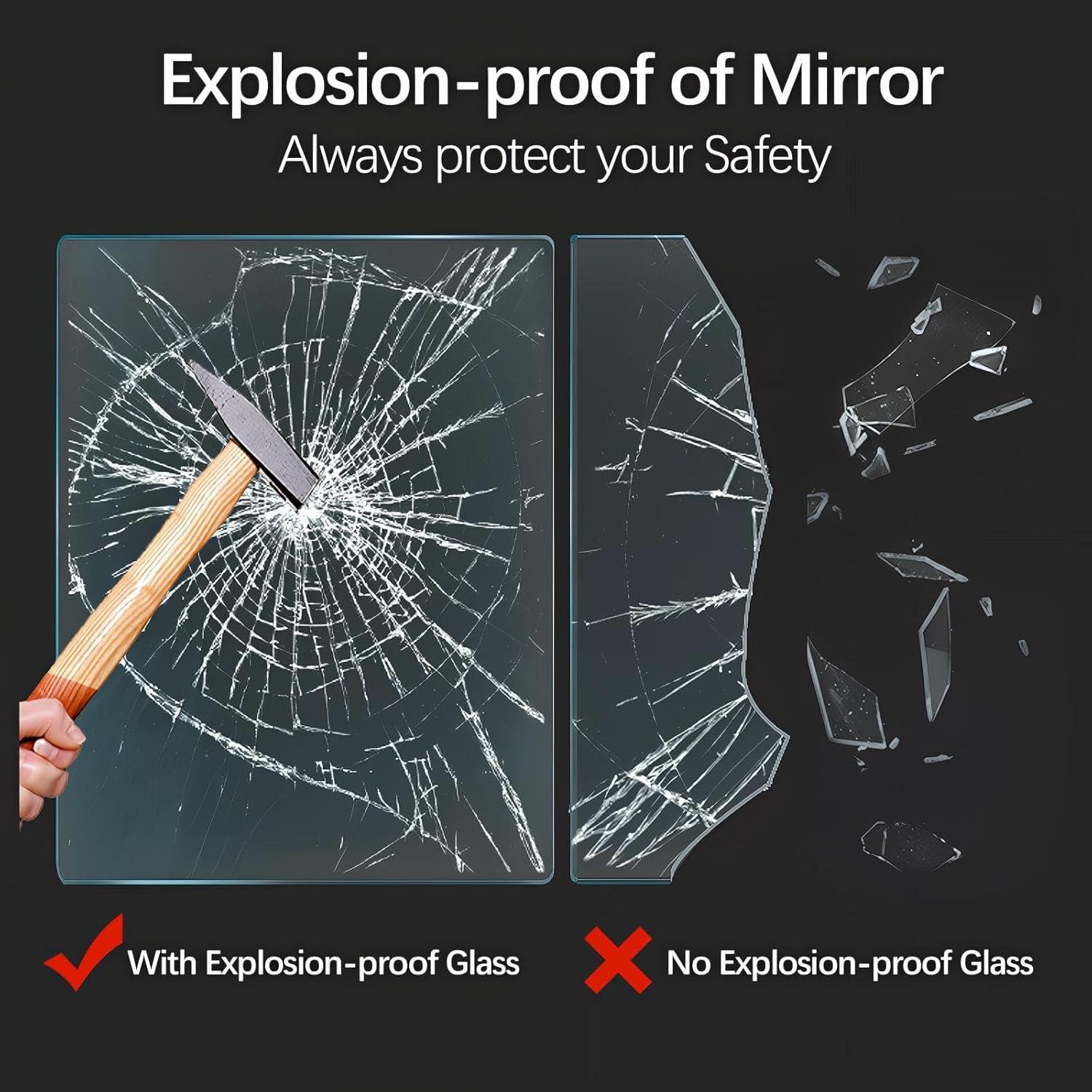 Espejo de Baño LED Niccy 60 cm Redondo con Anti-Vaho