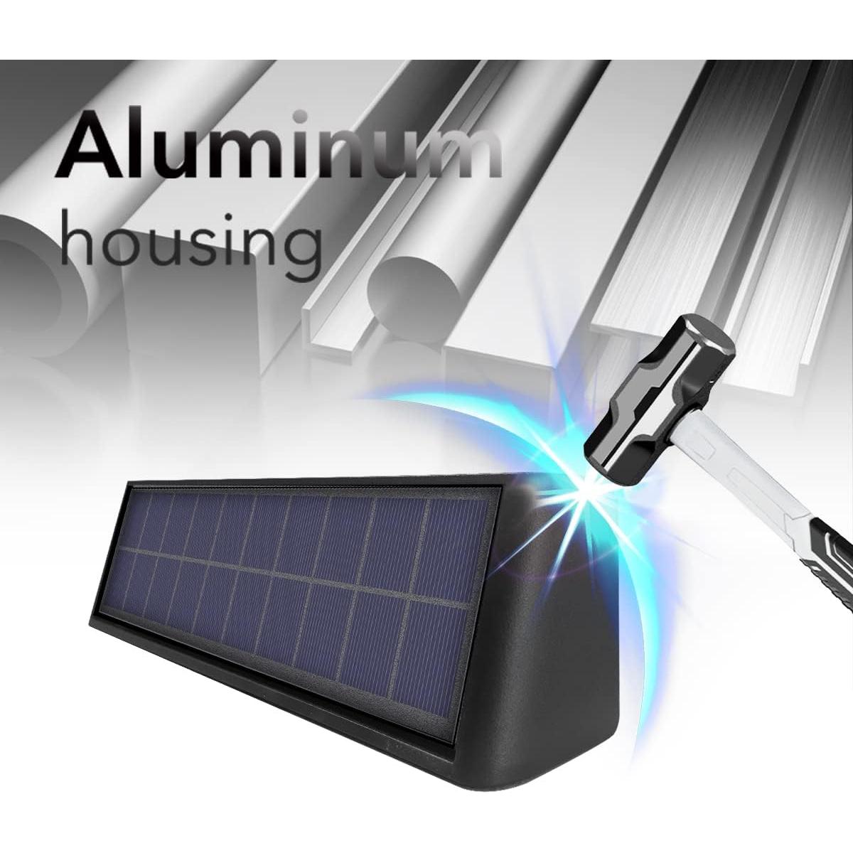 Luz Solar de Pared Mrzxy 3000K LED Aluminio Impermeable