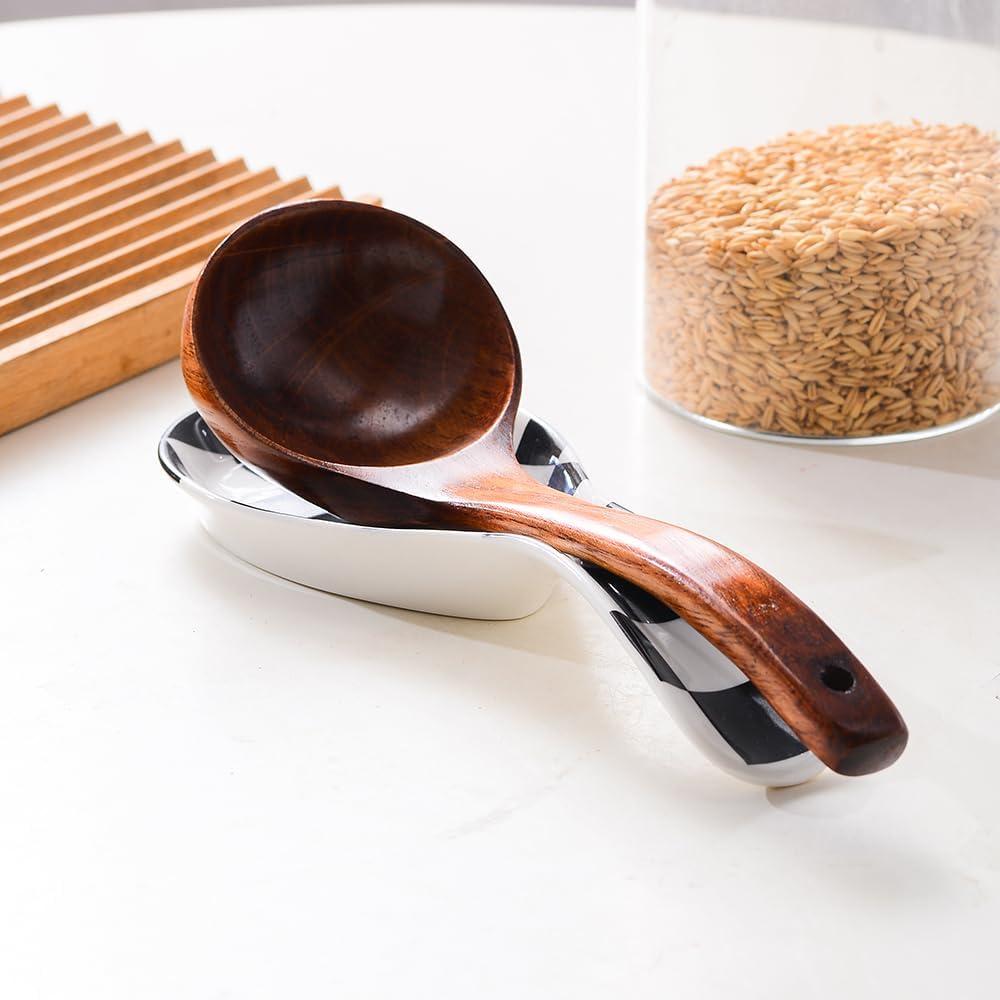 Reposapucheros de Cerámica YOSCO Negro 21.8x8.9 cm