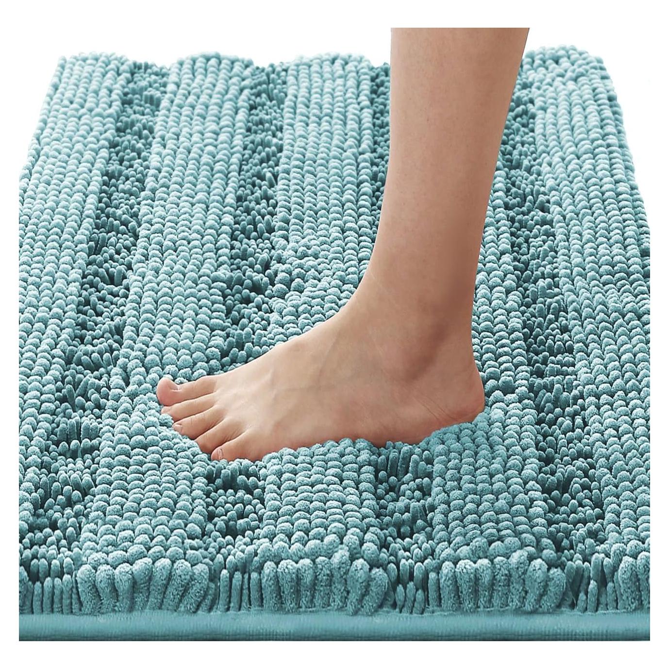 Alfombrilla de Baño Antideslizante H.VERSAILTEX 43x61 cm Aqua Haze